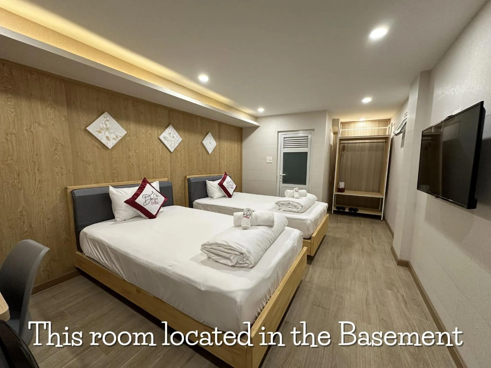 Floor plan, Bed in Feliz Dalat Homestay