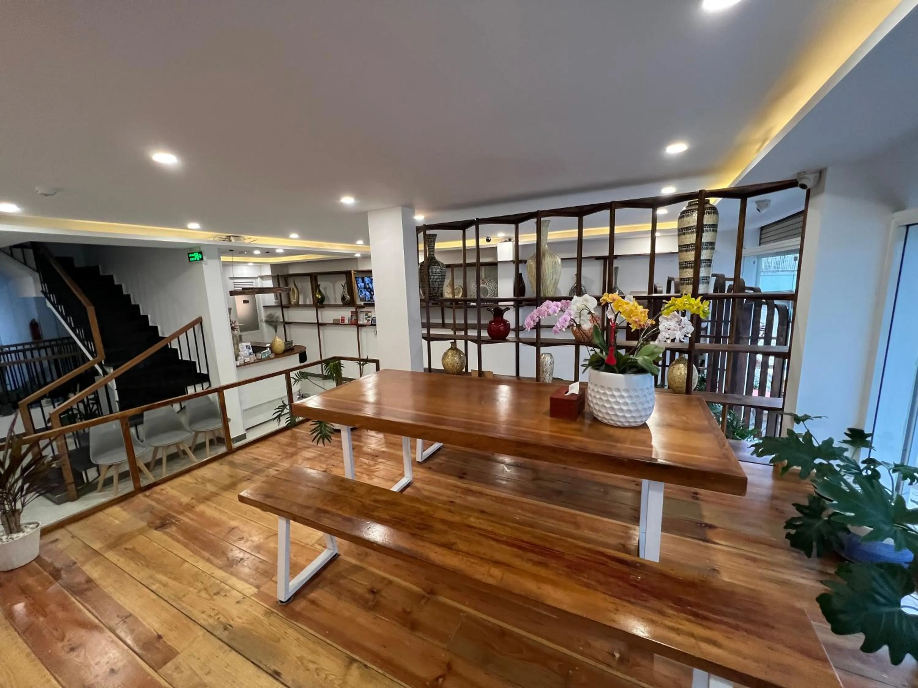 Living room in Feliz Dalat Homestay