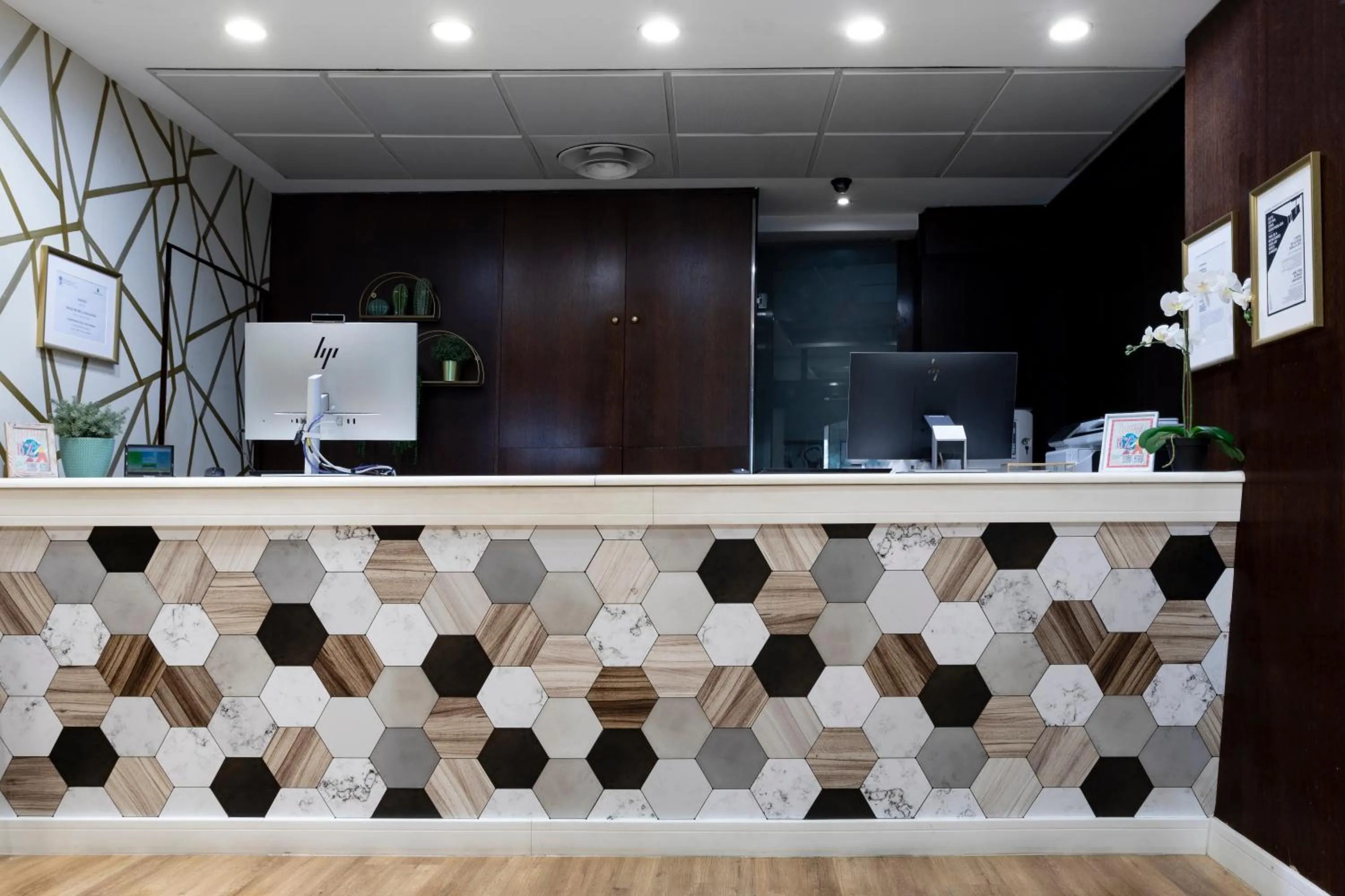 Lobby or reception in Petit Palace Cliper-Gran Vía