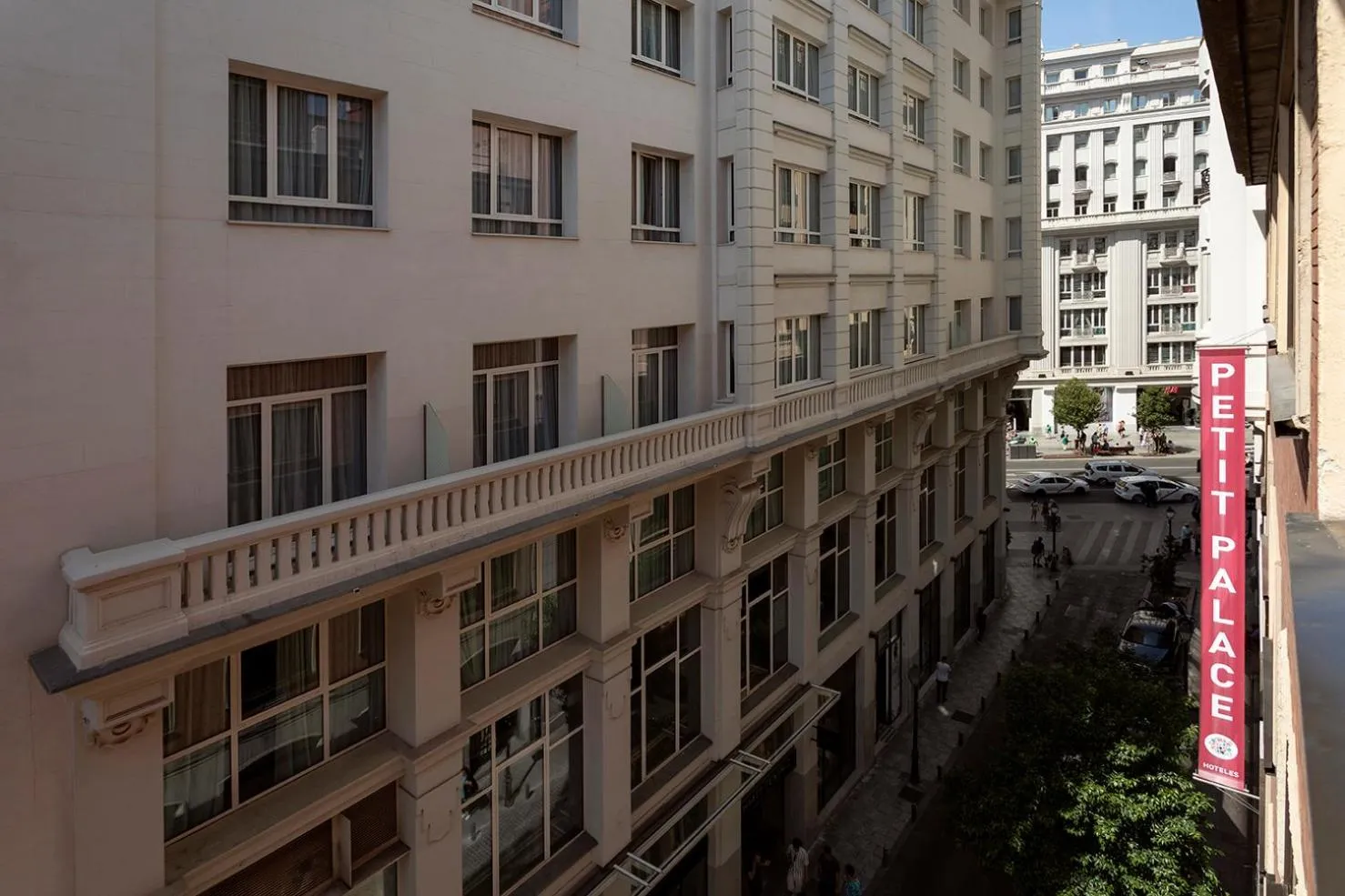 City view in Petit Palace Cliper-Gran Vía