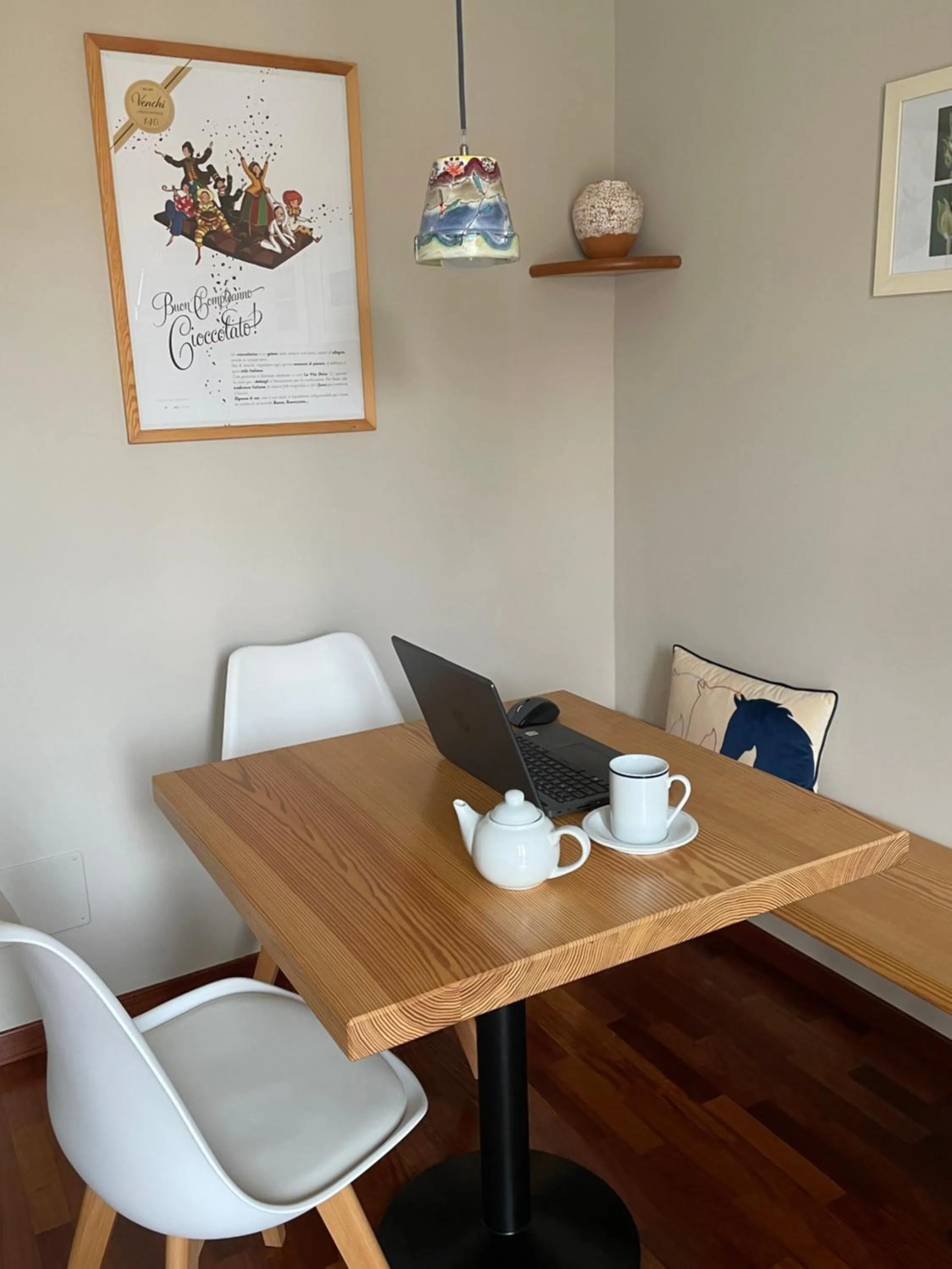 Communal lounge/ TV room in B&B Ai Tre Cavalli