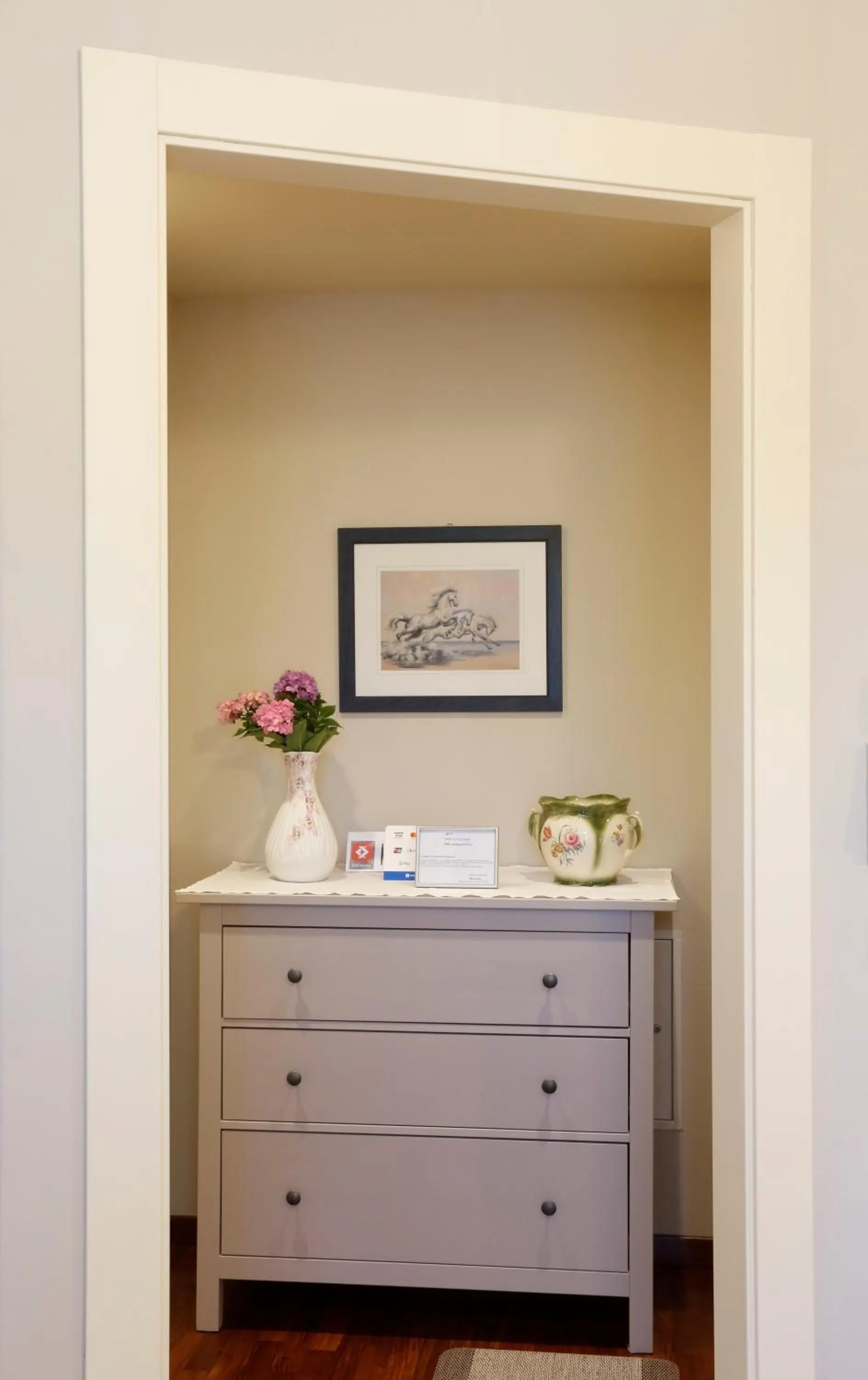 Communal lounge/ TV room in B&B Ai Tre Cavalli