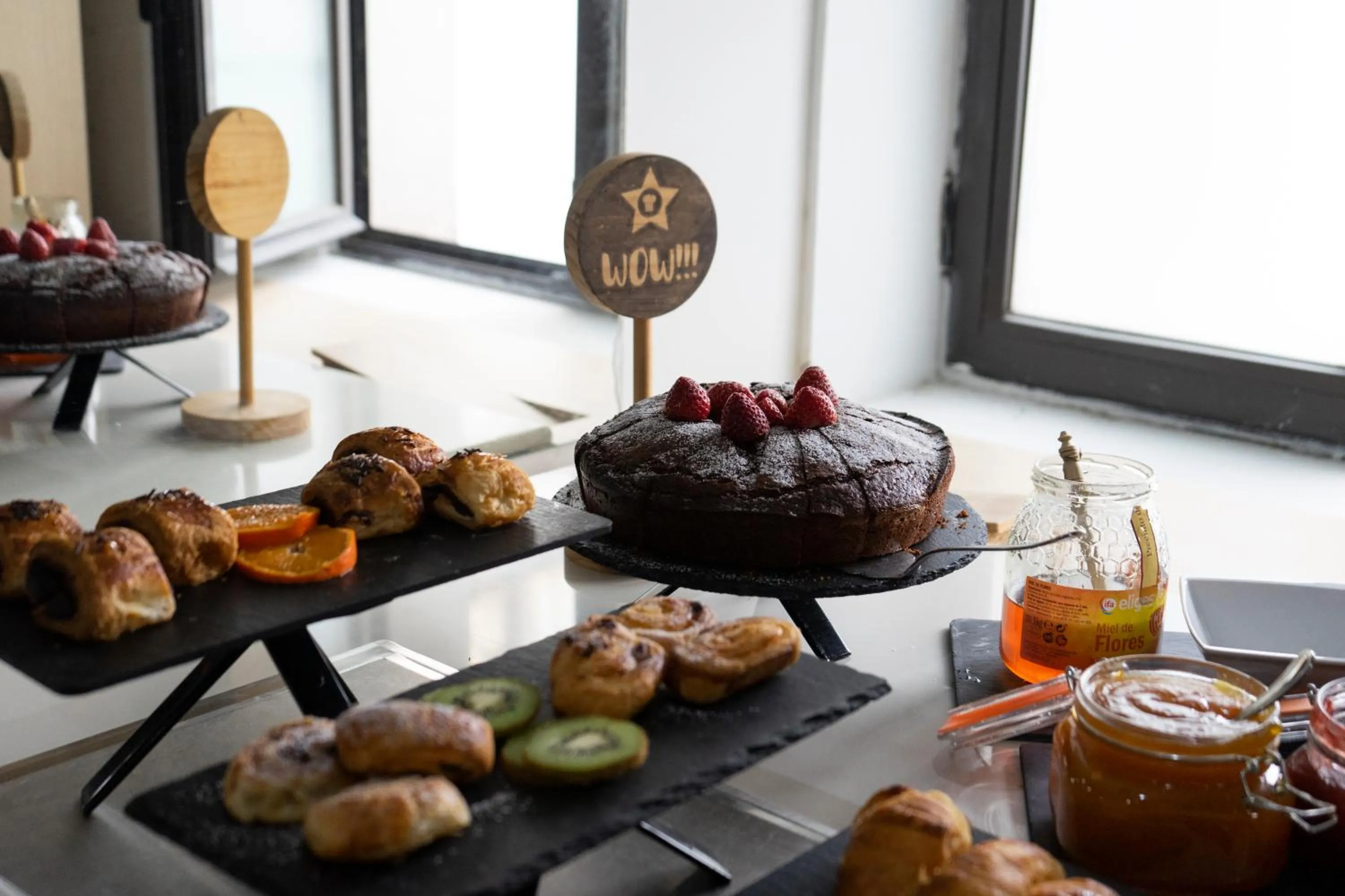 Buffet breakfast in Petit Palace Arana Bilbao