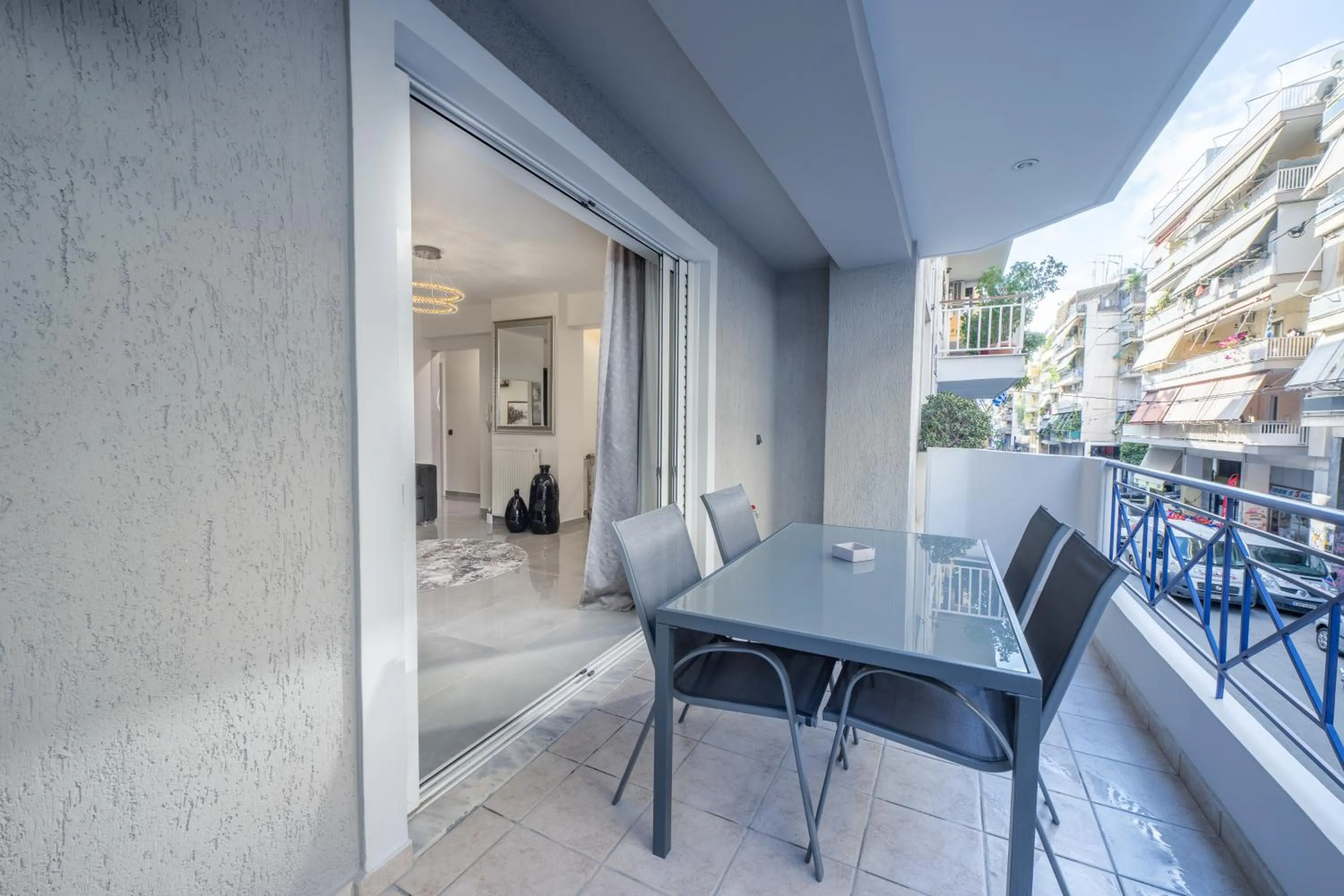 Balcony/Terrace in Acropolis Cozy Apartments