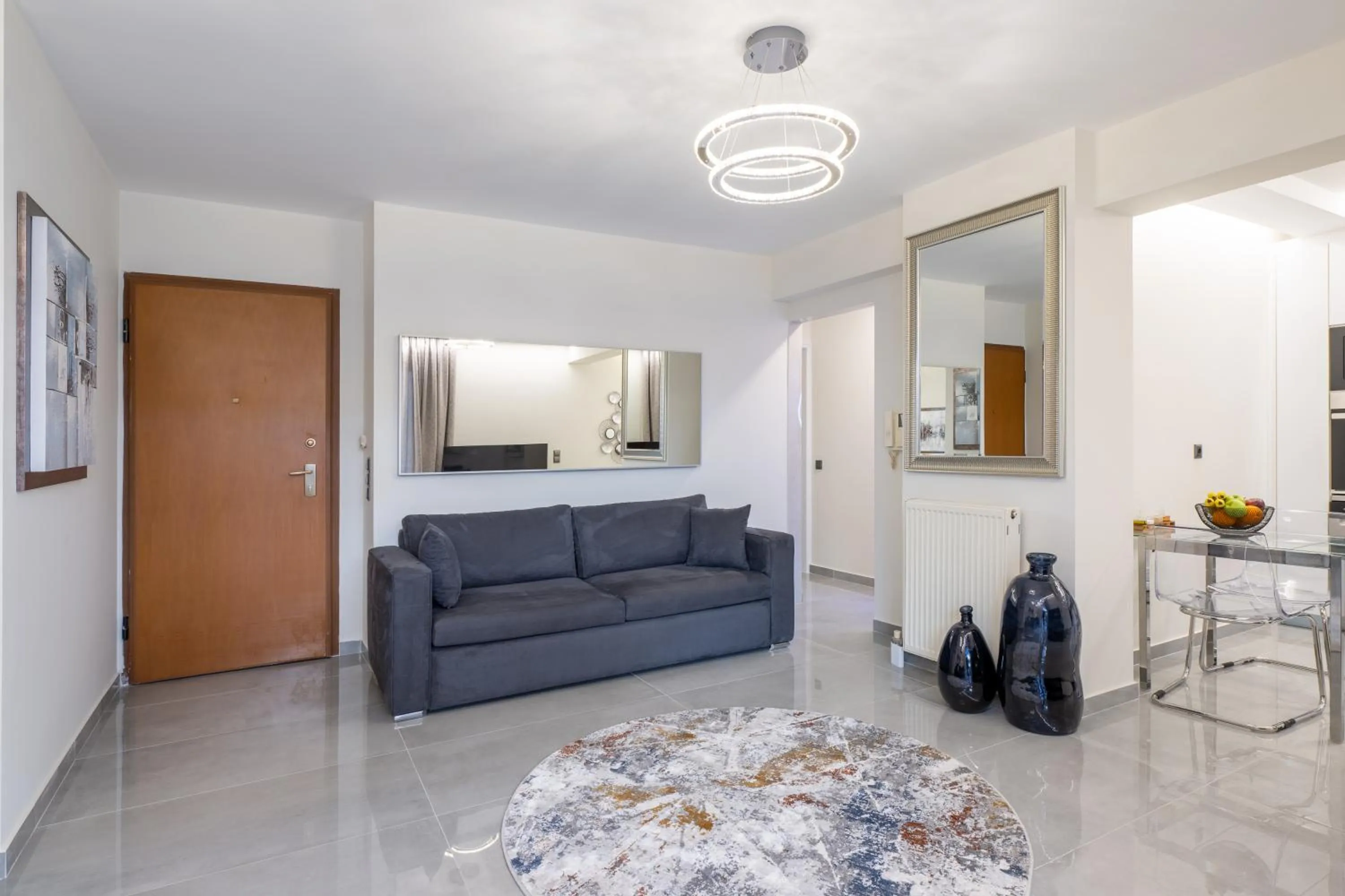 Living room in Acropolis Cozy Apartments