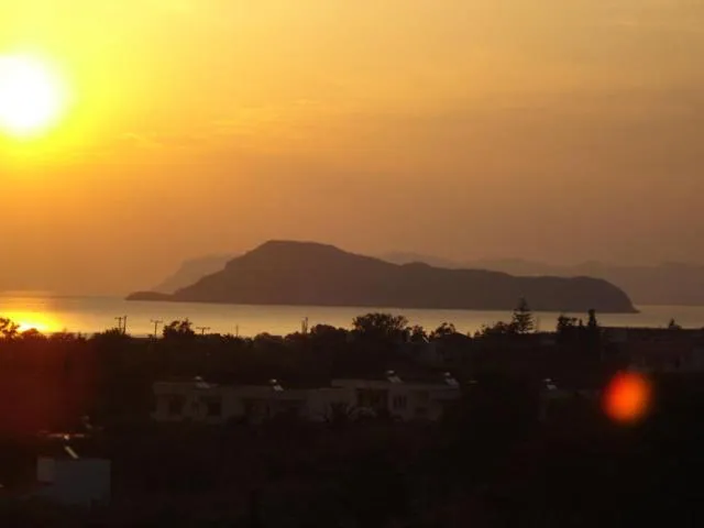 Sunset in Kouros Chania Villas