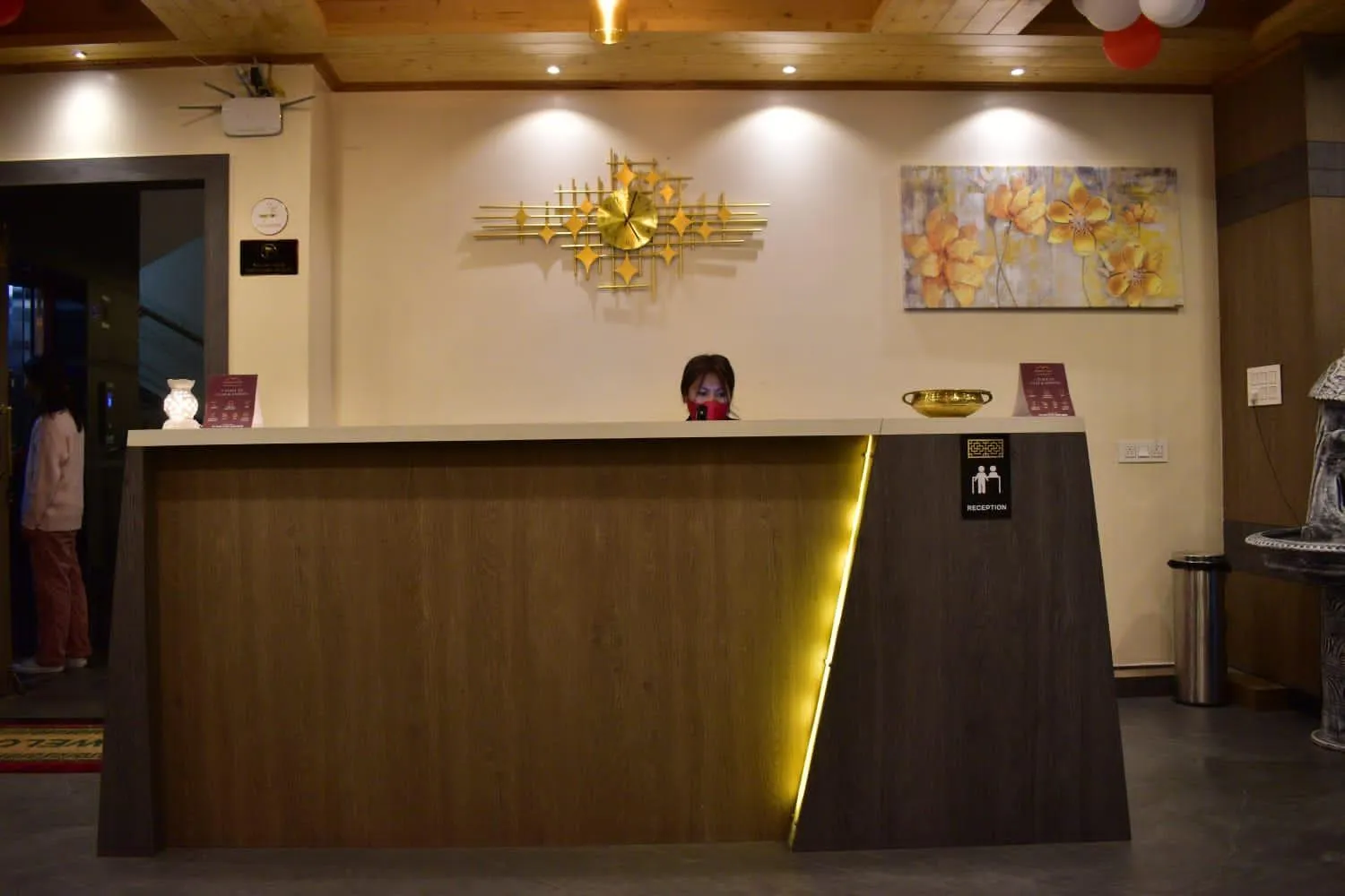 Lobby or reception in HOTEL MONTANA VYOO