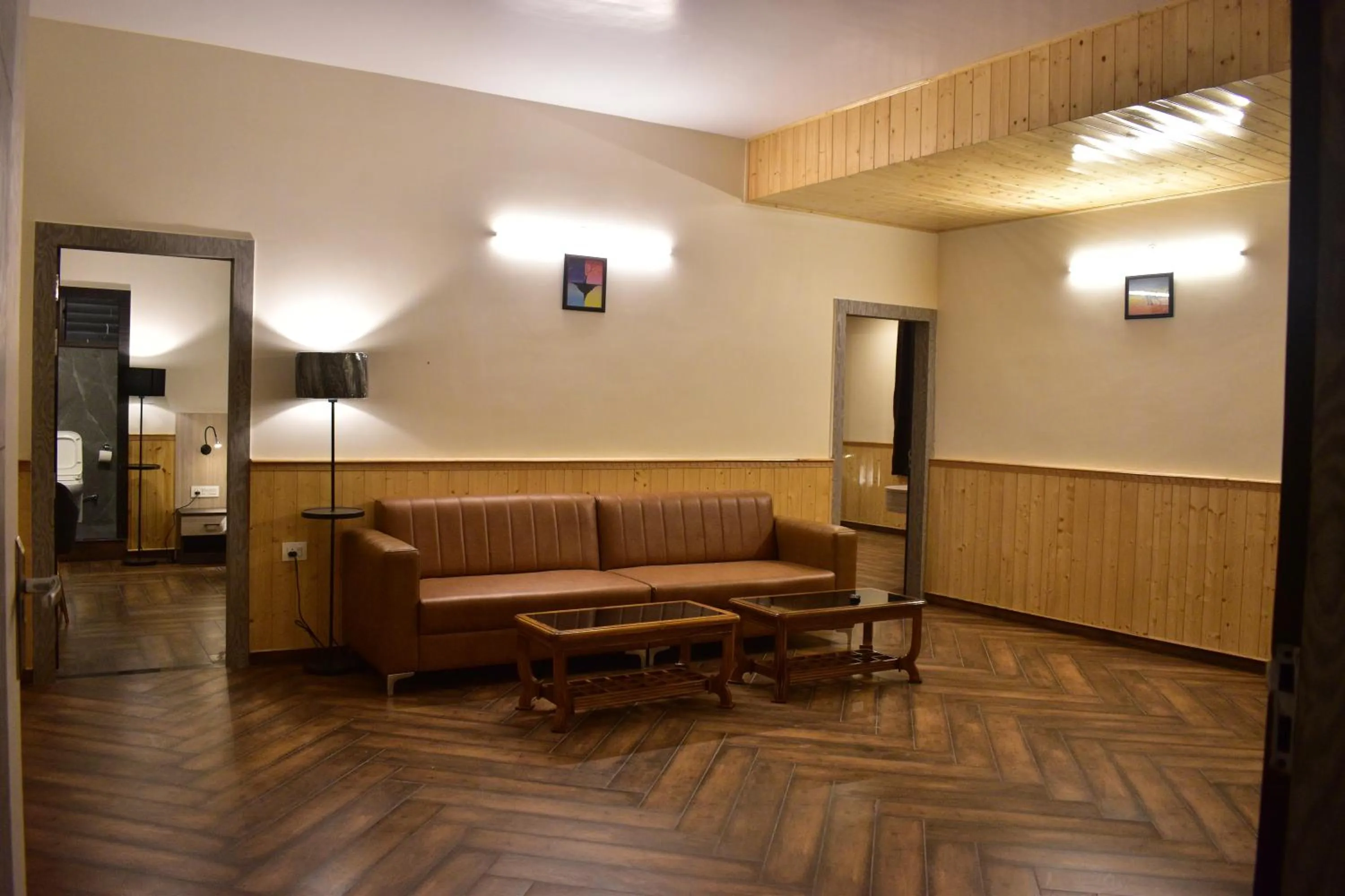 Living room in HOTEL MONTANA VYOO