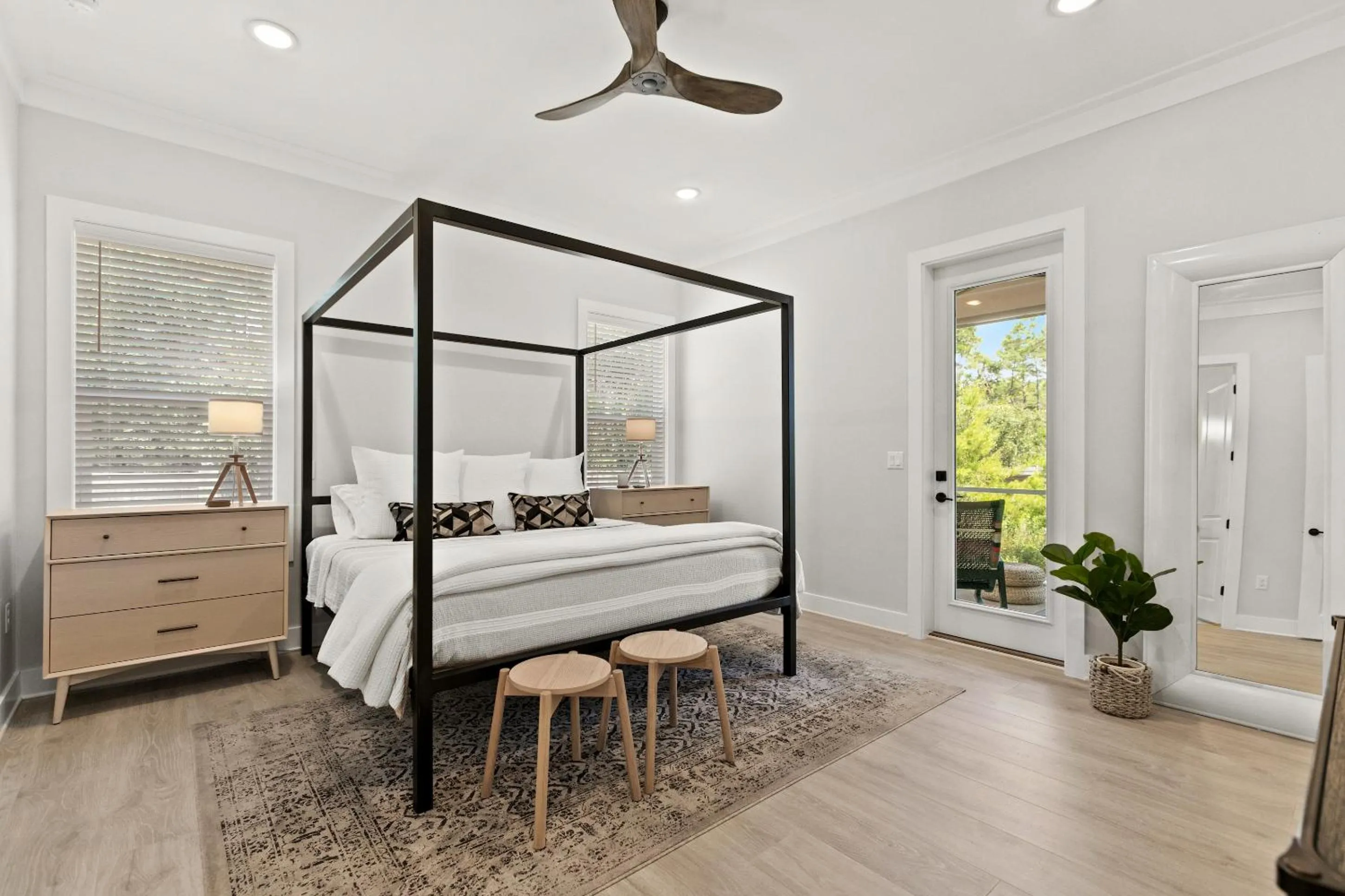 Bed in 30A Beach House - Casa Brisa