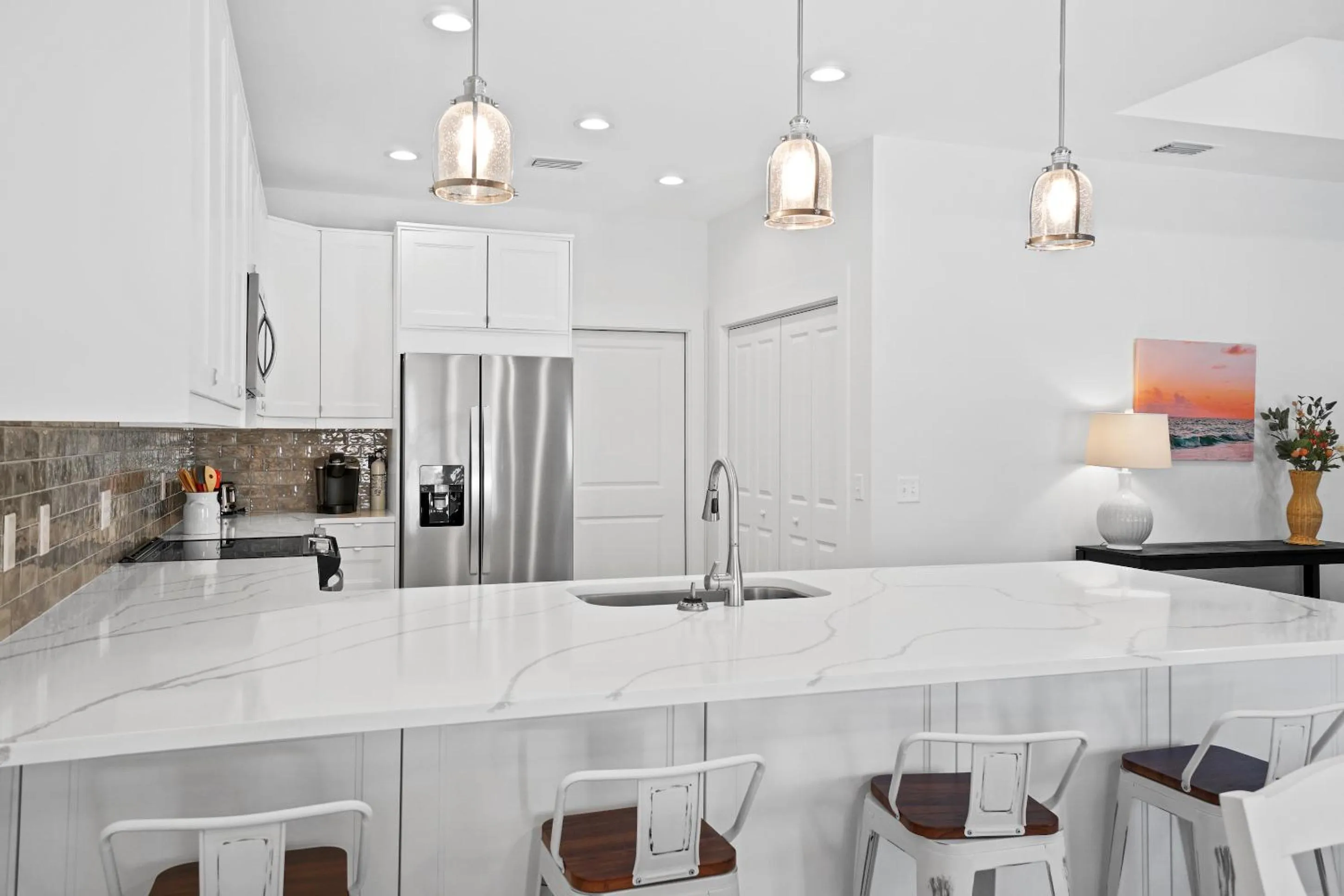 Coffee/tea facilities in Beach House w/Private Pool - The Sanderling