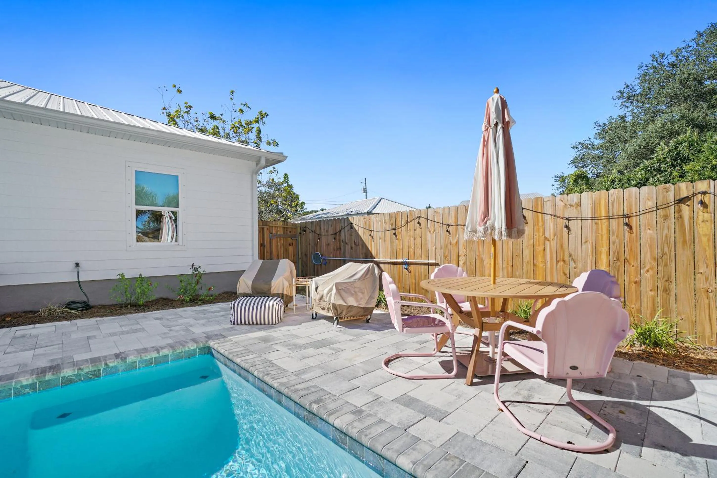 Natural landscape in Beach House w/Private Pool - The Sanderling