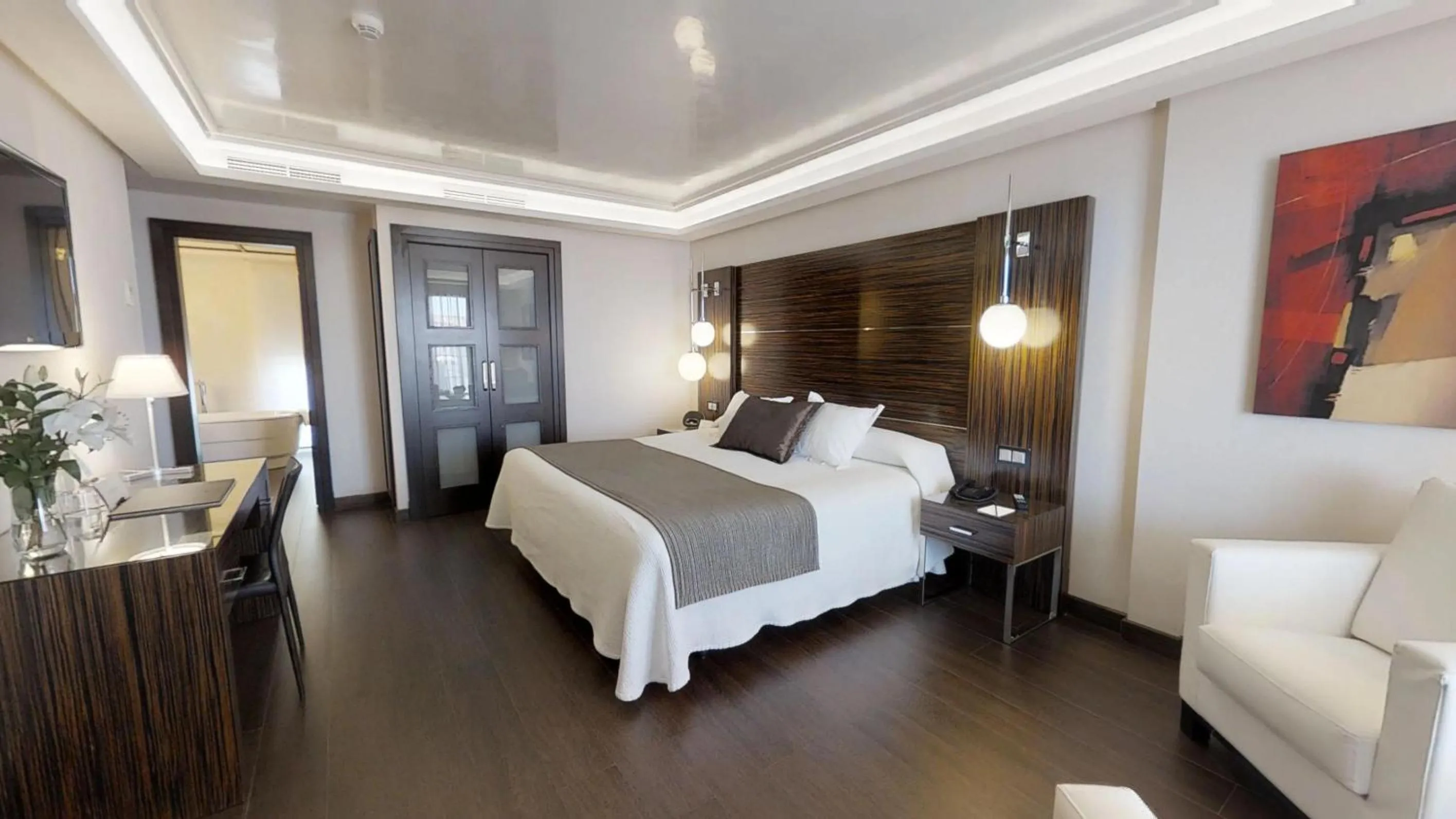 Bedroom, Bed in Vincci Selección Aleysa