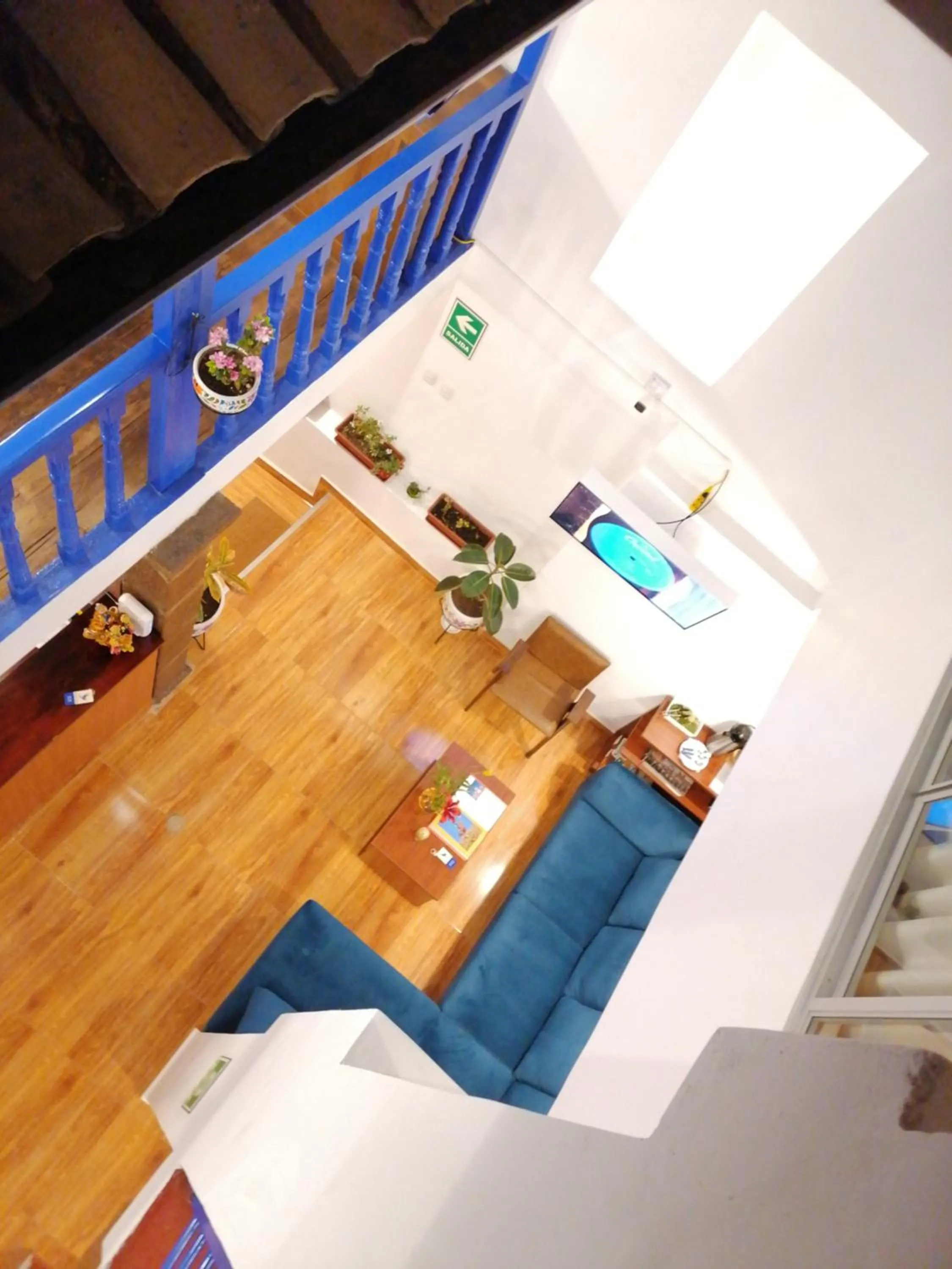 Living room in El Ave Azul Boutique Hotel Cusco