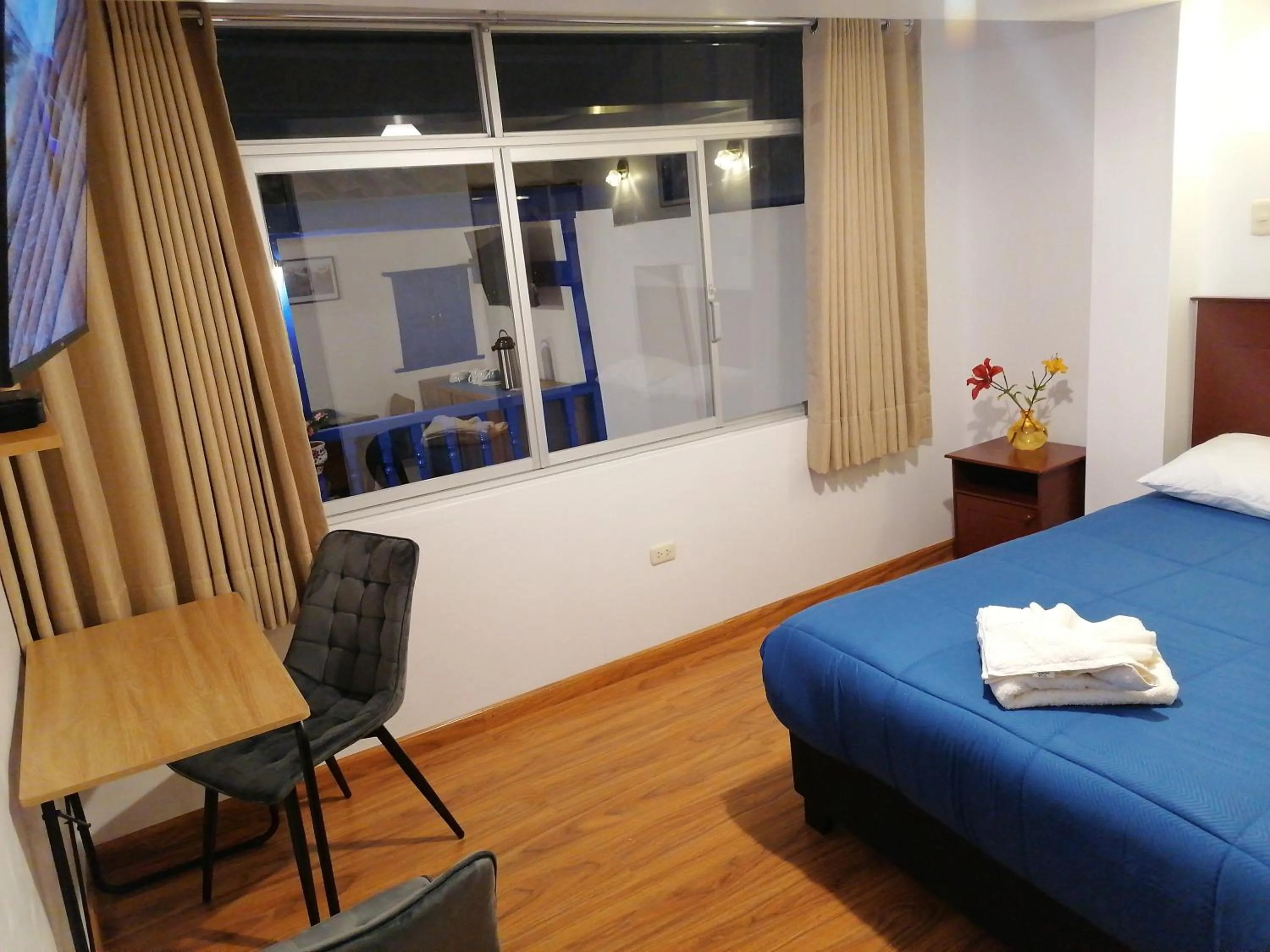 Bed in El Ave Azul Boutique Hotel Cusco