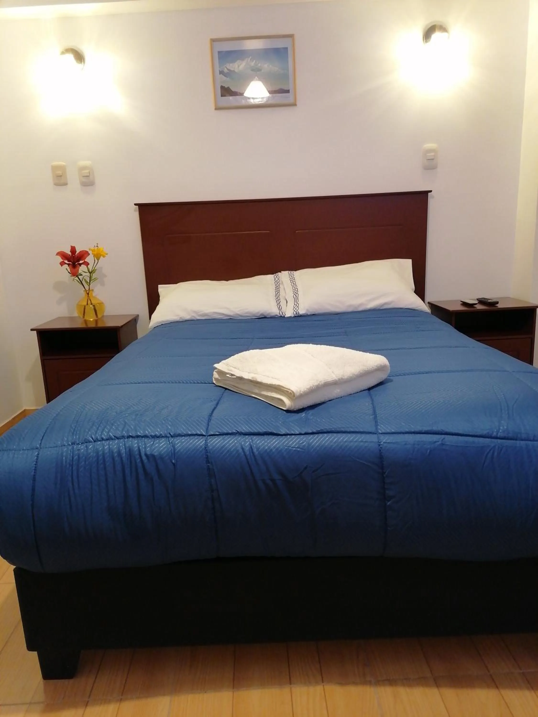 Bed in El Ave Azul Boutique Hotel Cusco