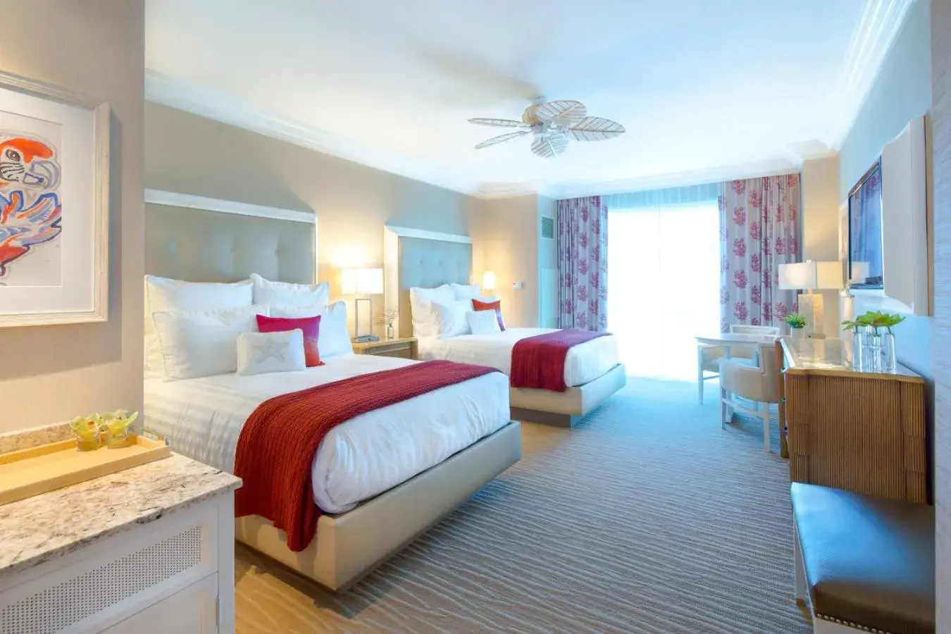 Deluxe Queen Room with Two Queen Beds in Margaritaville Resort Casino Deluxe Queen Room with Two Queen Beds in Margaritaville Resort Casino