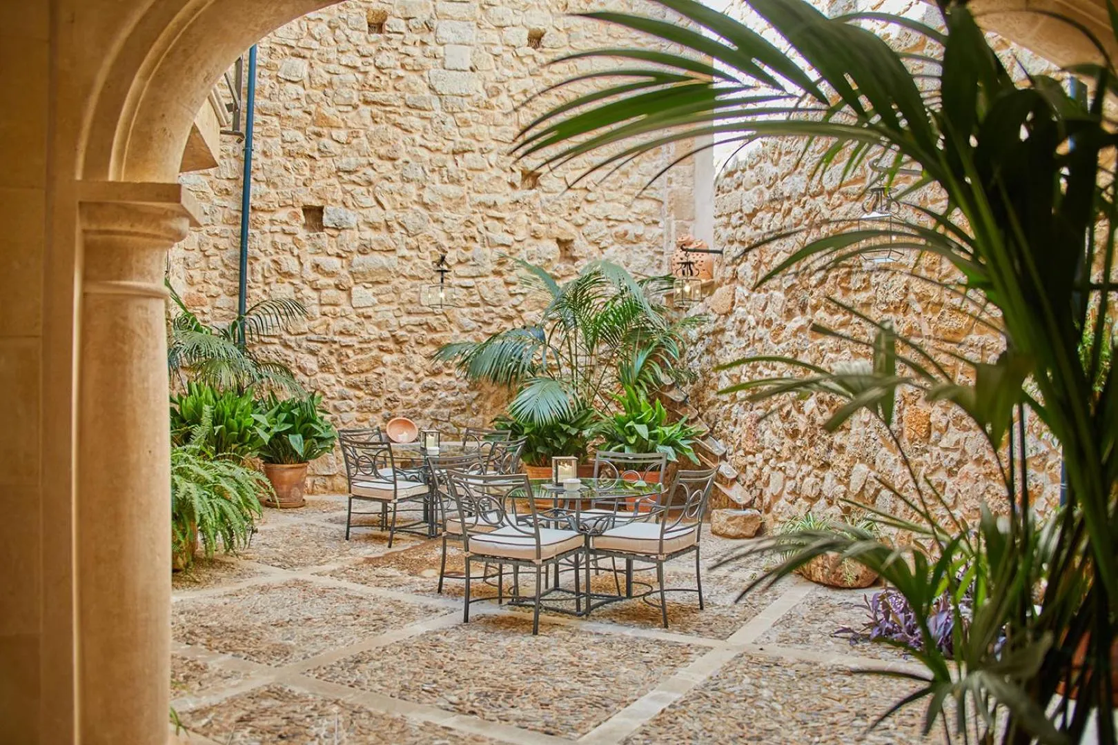 Patio in Cas Comte Suites & Spa - Adults Only