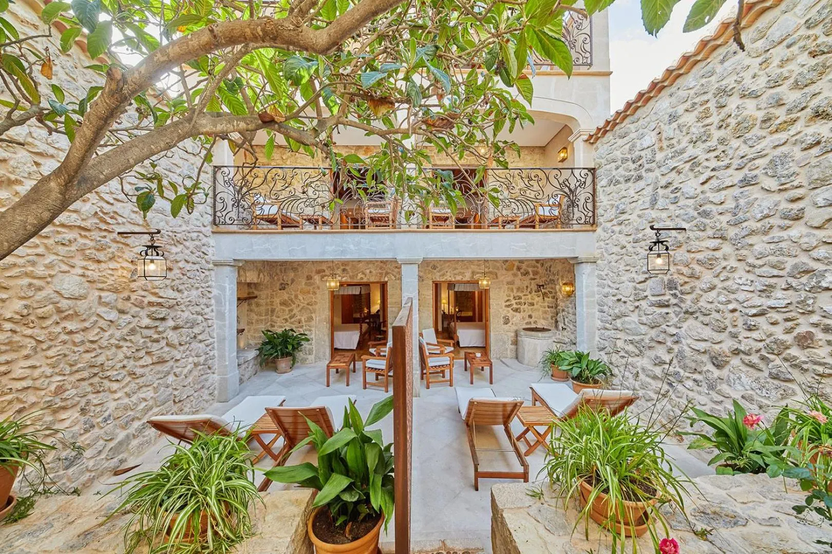 Patio in Cas Comte Suites & Spa - Adults Only