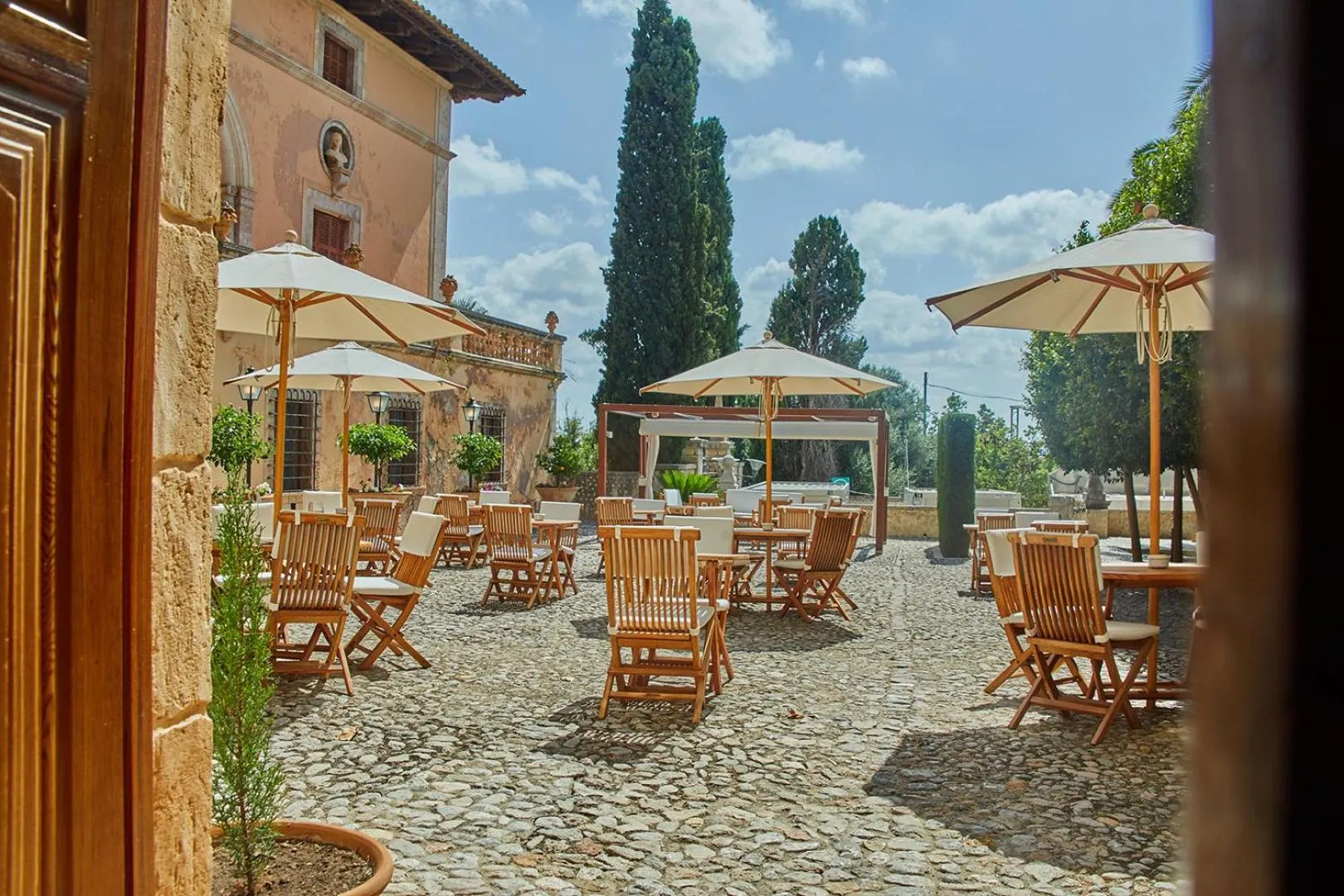 Patio in Cas Comte Suites & Spa - Adults Only