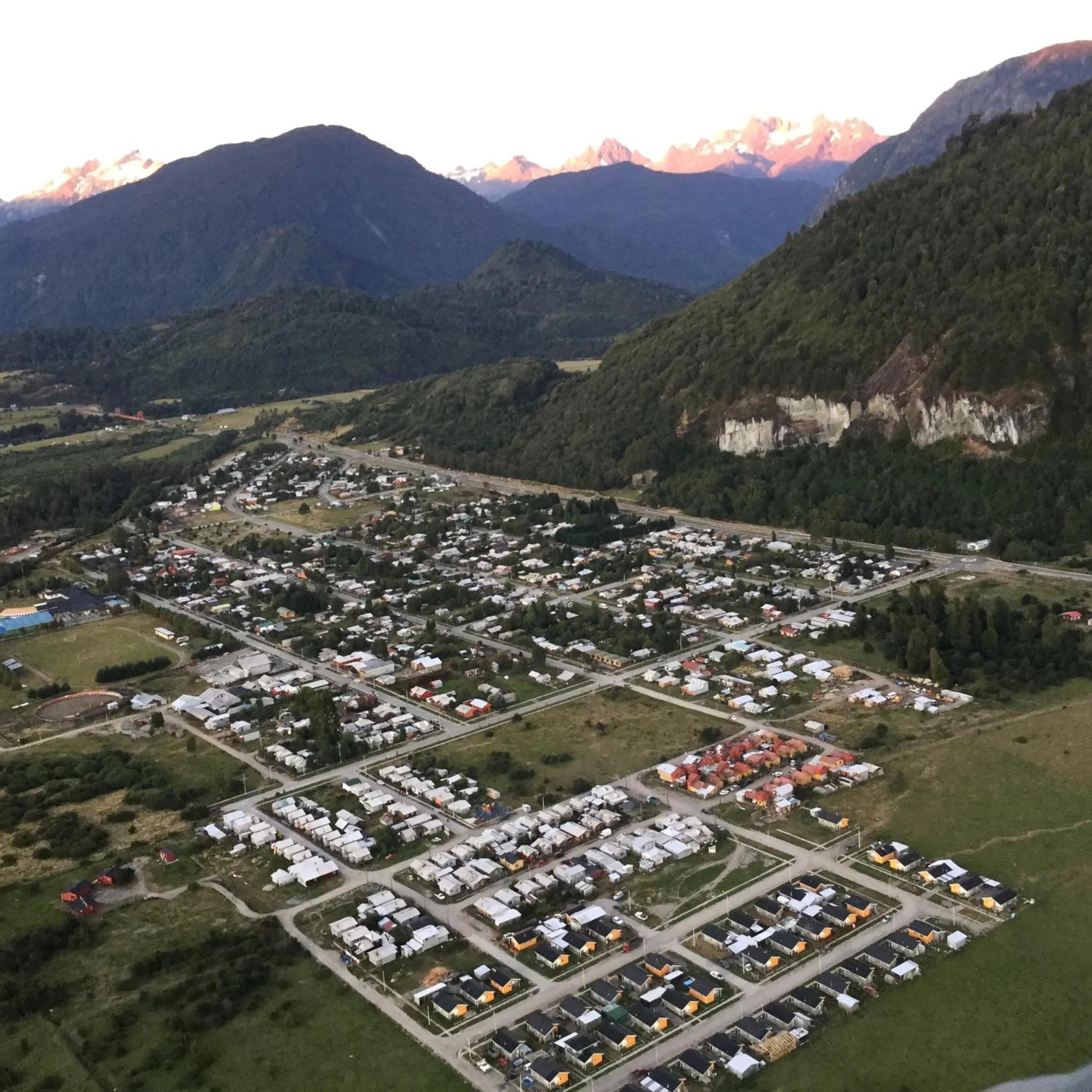 Bird's eye view in Hosteria Rayen