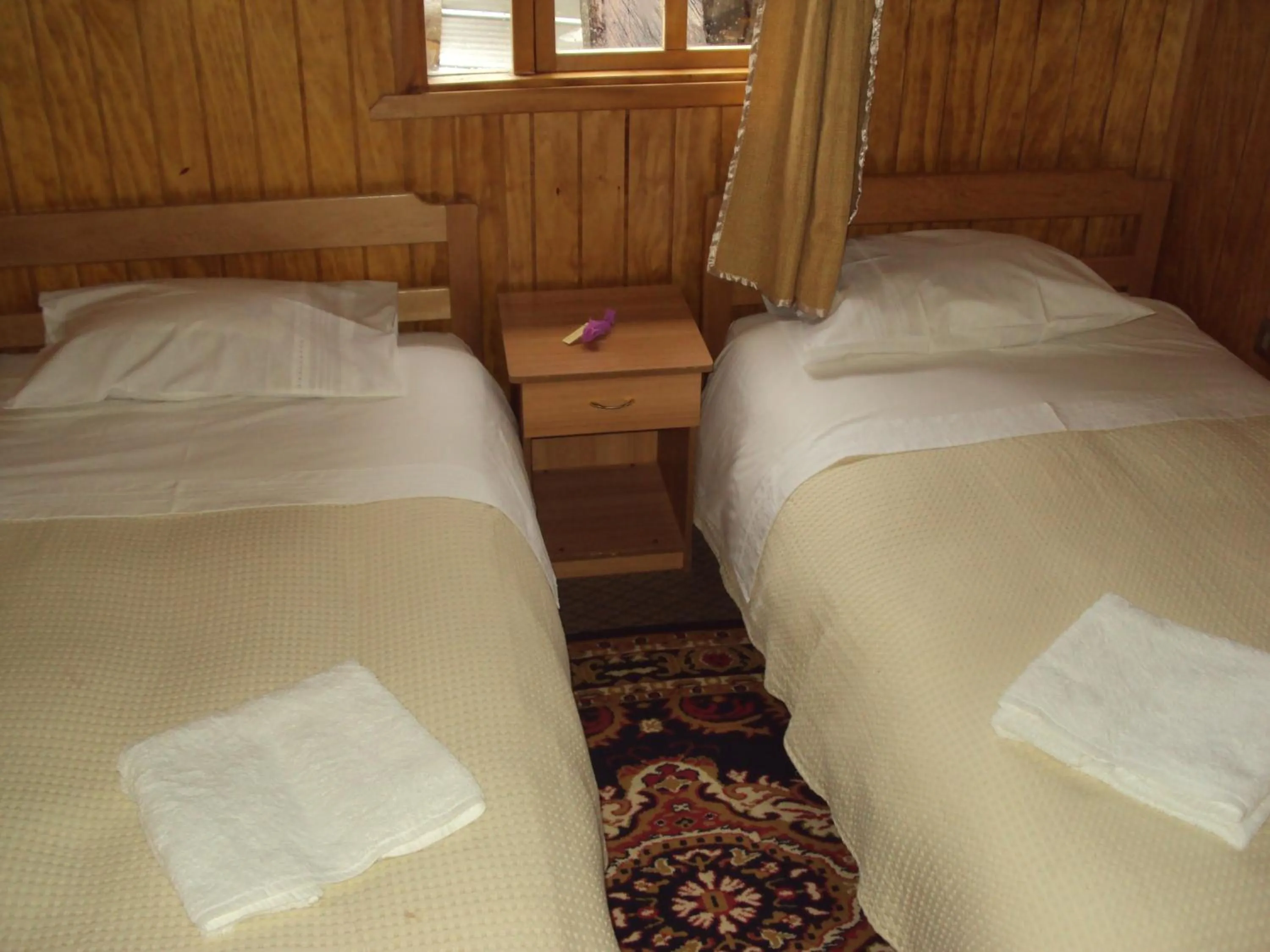 Bed in Hosteria Rayen