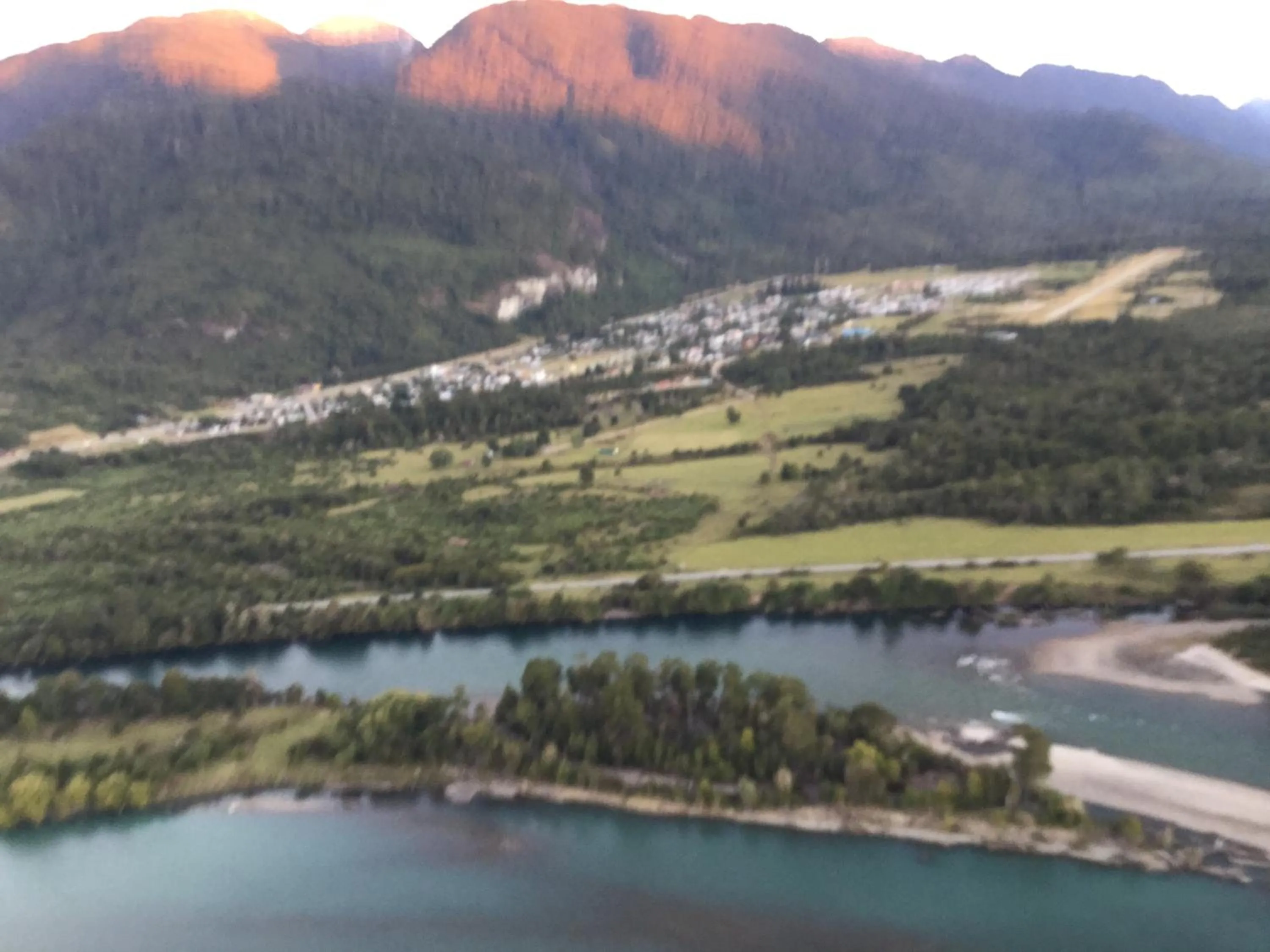 Bird's eye view in Hosteria Rayen