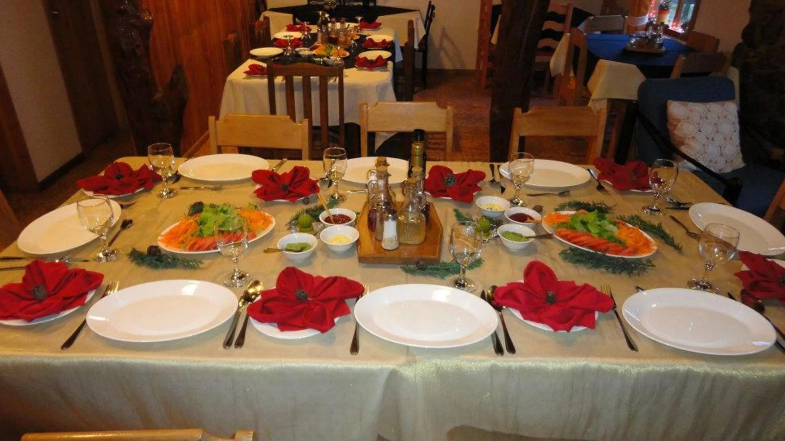 Continental breakfast in Hosteria Rayen