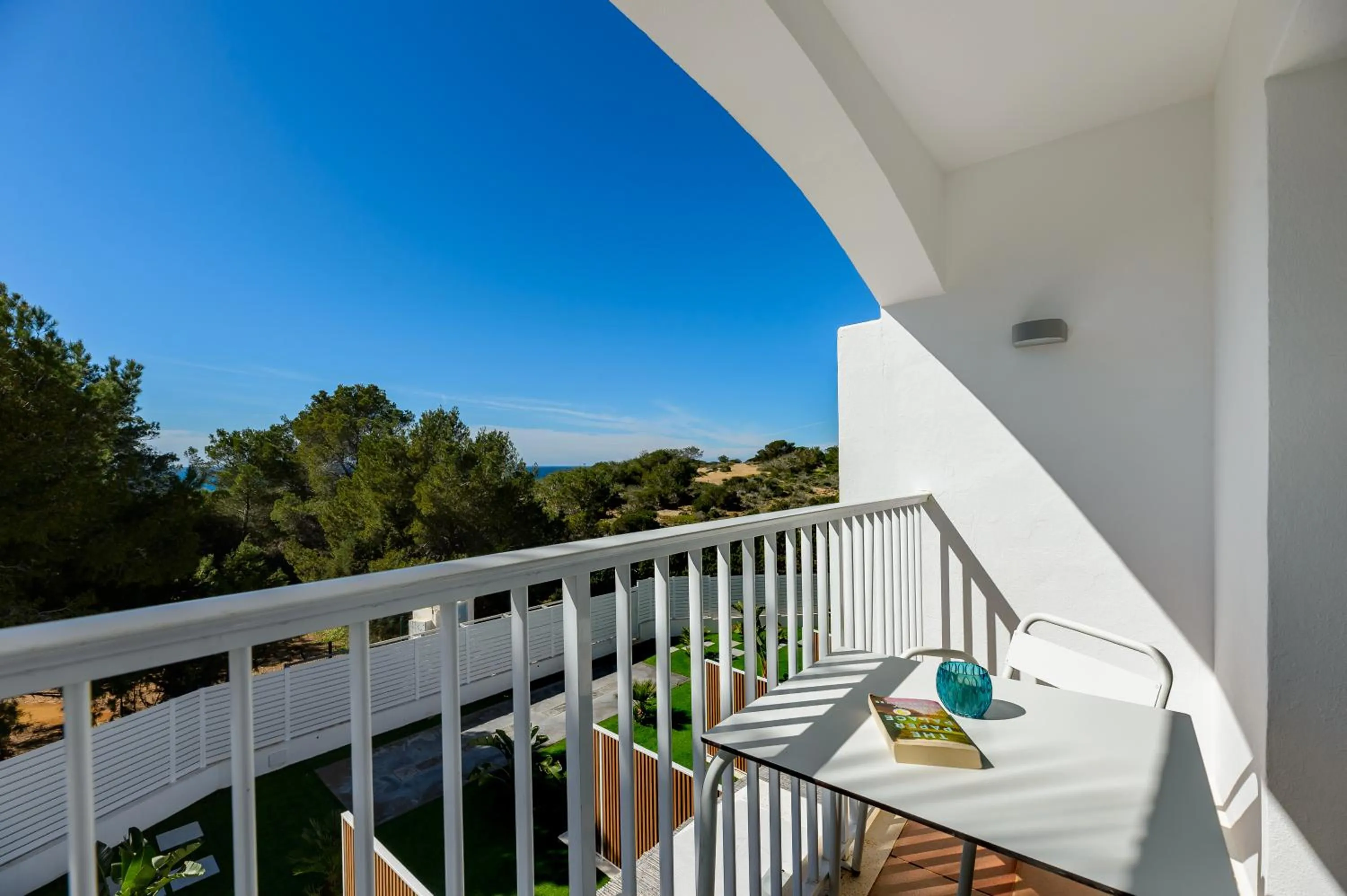 Balcony/Terrace in Hotel Vibra Cala Tarida-3SUP