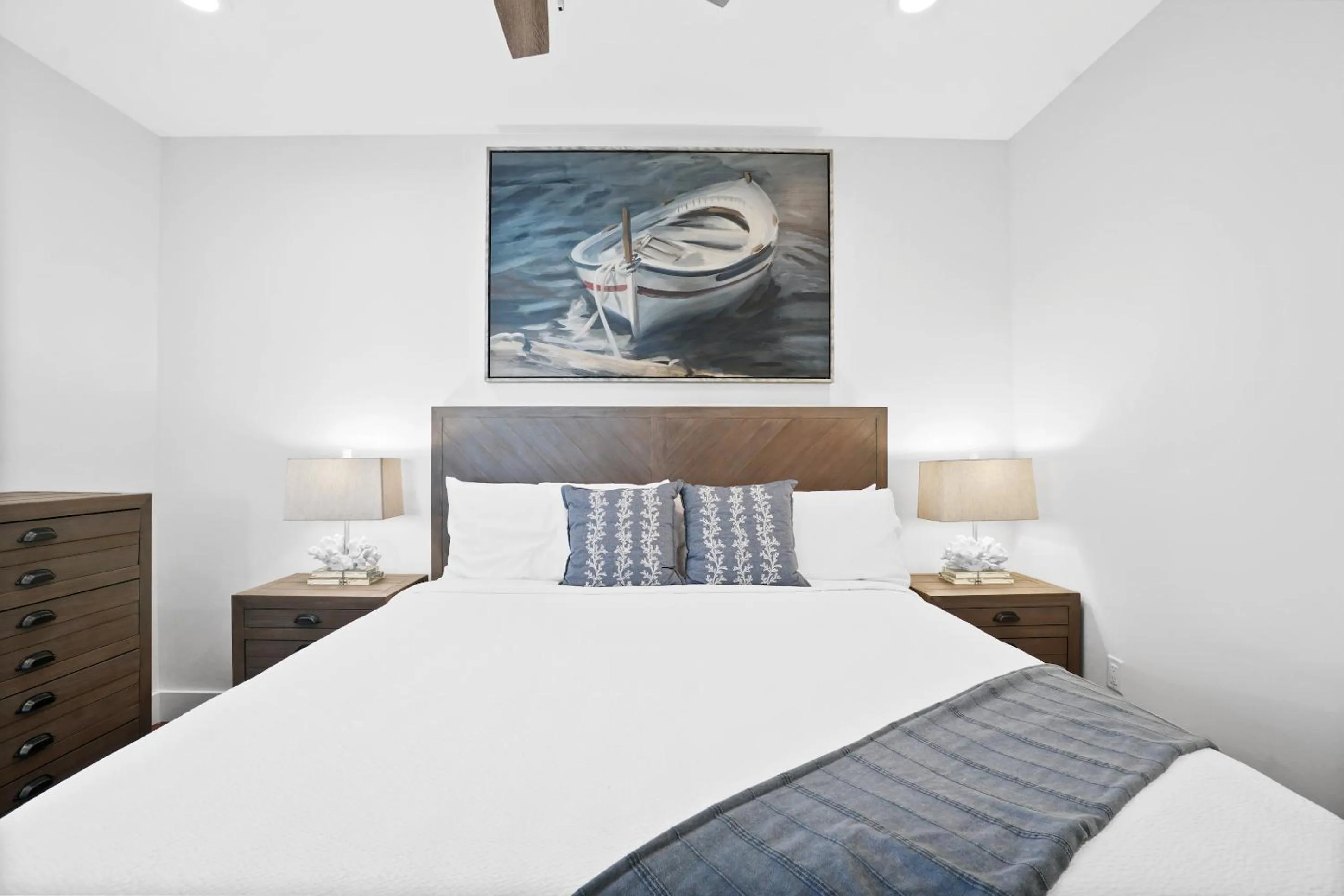 Bed in 30A Beach House - Summer Lovin' by Panhandle Getaways