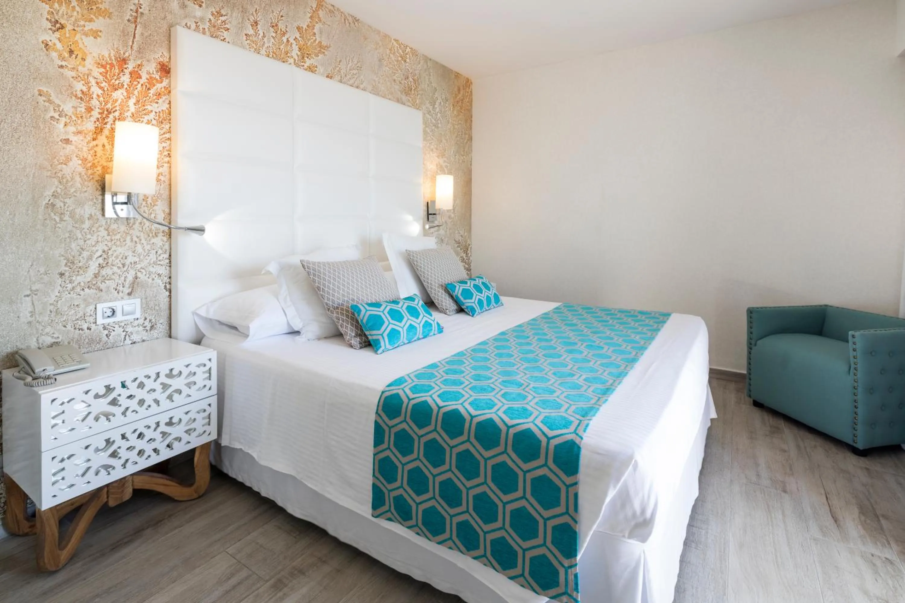 Bedroom, Bed in Ibiza Corso Hotel & Spa