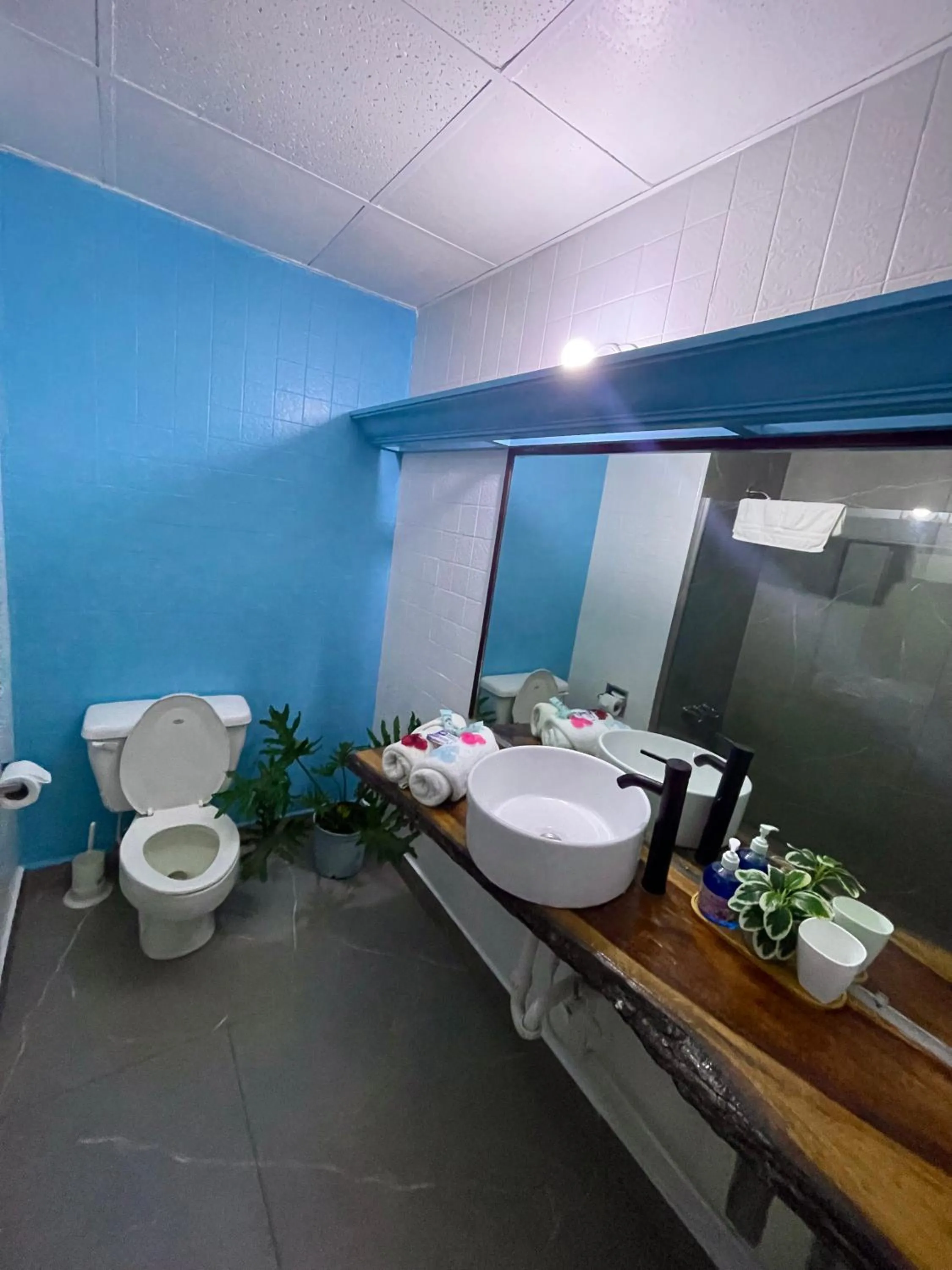 Bathroom in Sand and Tan Beach Hotel