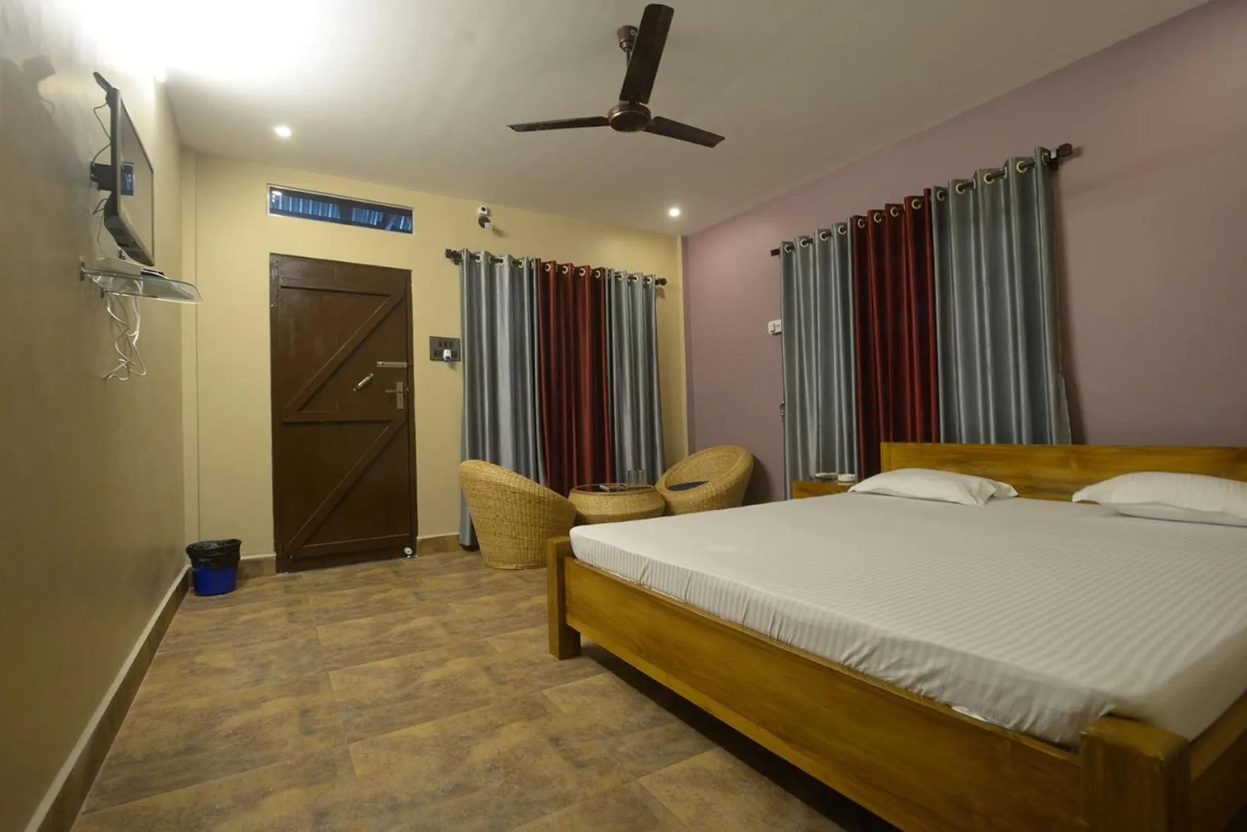 Bed in Villa de hollong