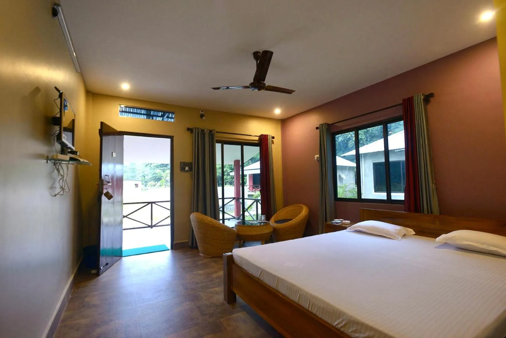 Bed in Villa de hollong