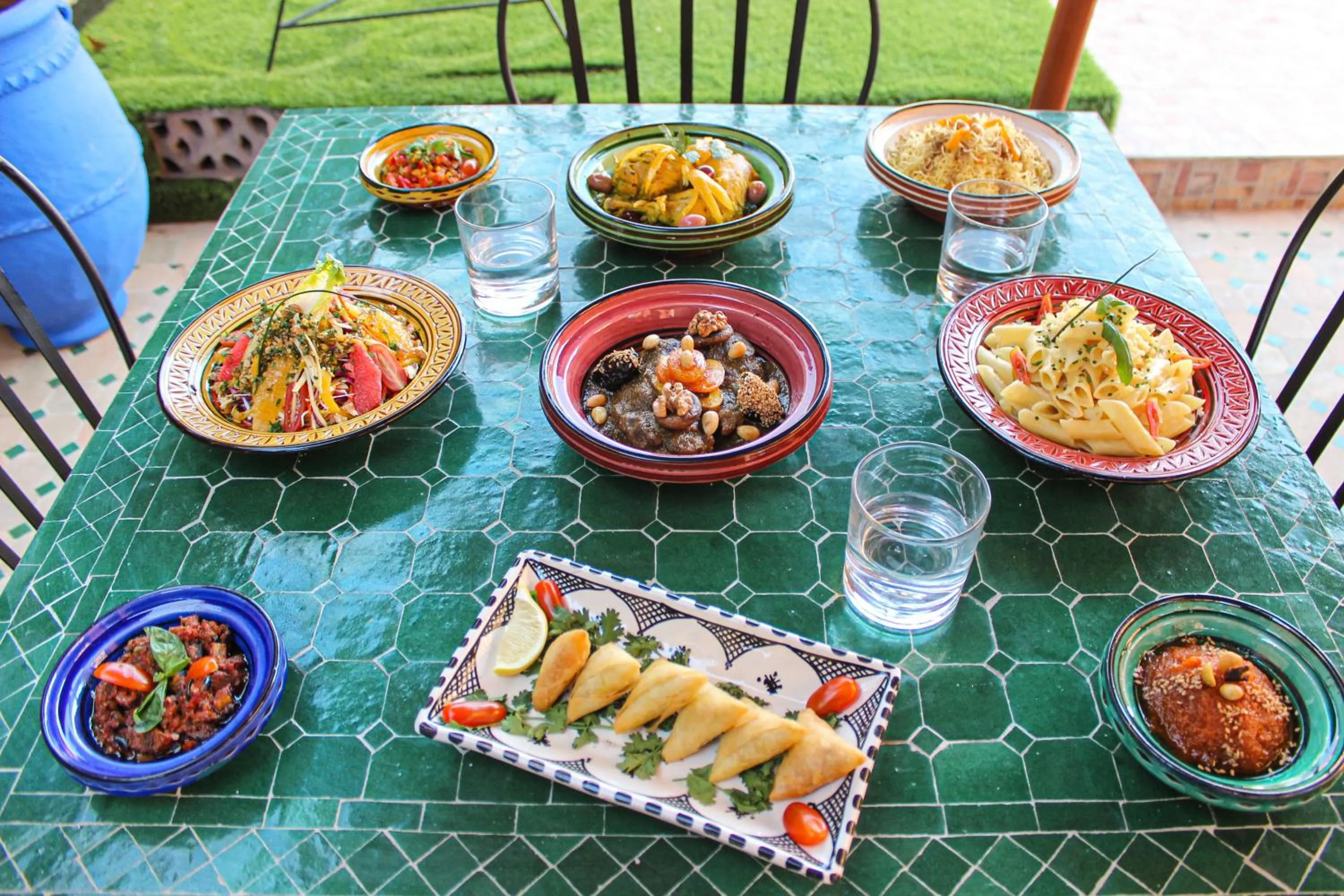 Food in Majorel Pearl Hotel-Riad-Restaurant Piscine&Spa