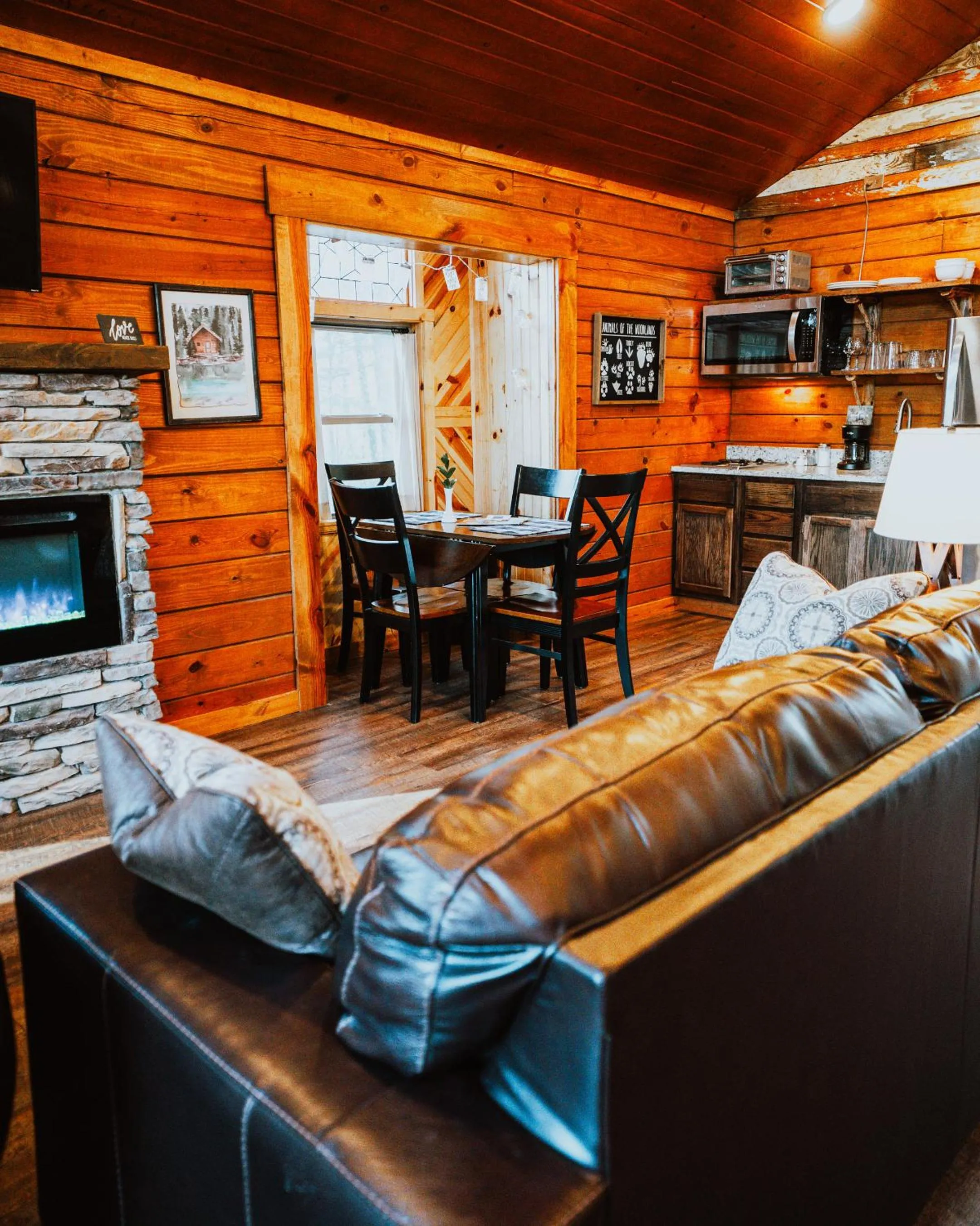 Kitchen or kitchenette in Starlight Haven Hot Springs