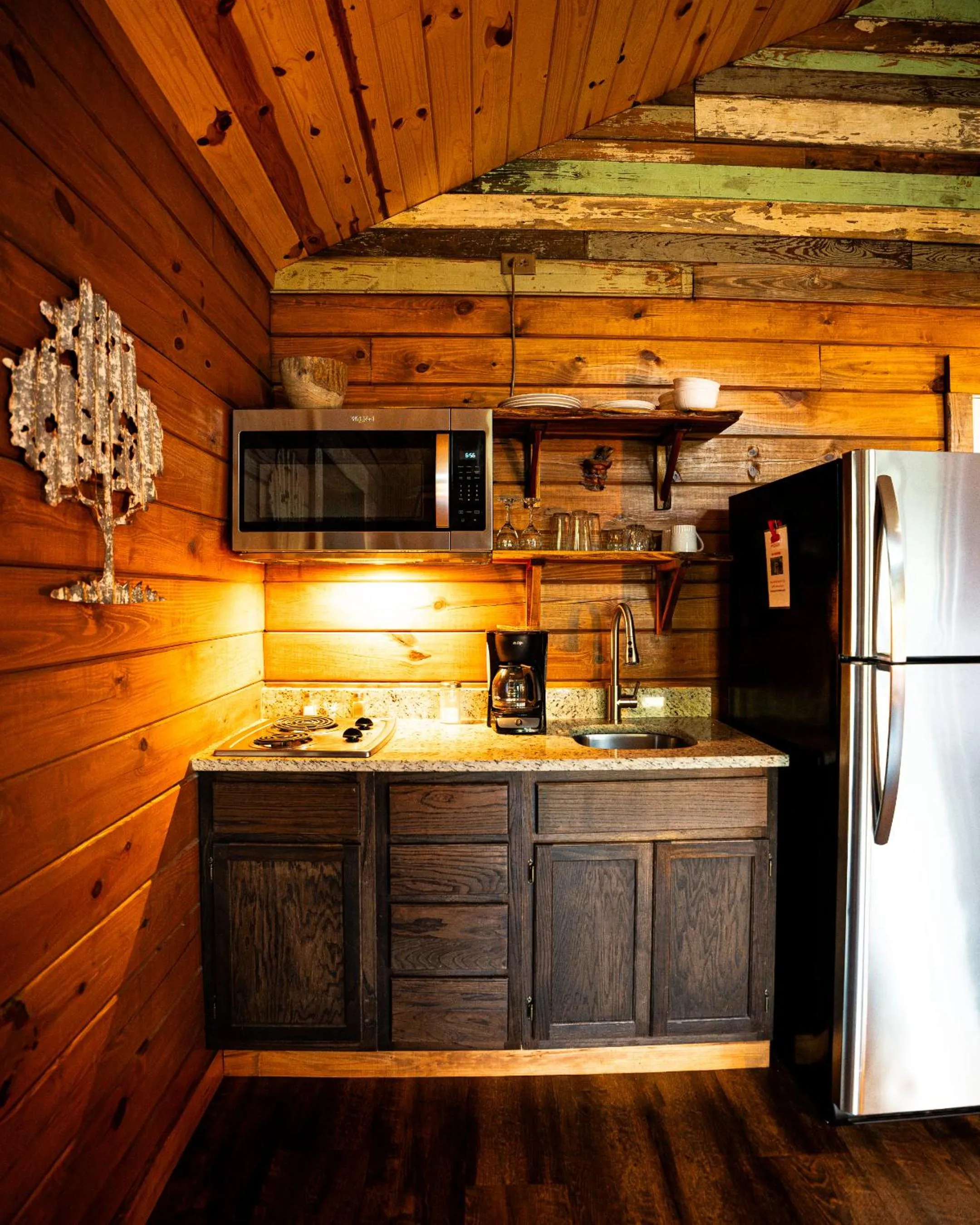 Kitchen or kitchenette in Starlight Haven Hot Springs