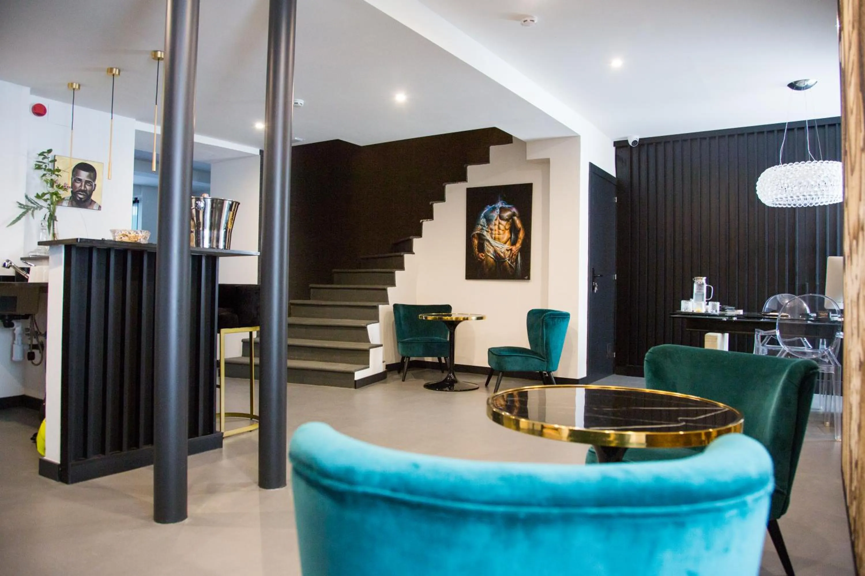 Lobby or reception in Elite Hotel - Gay Men Only