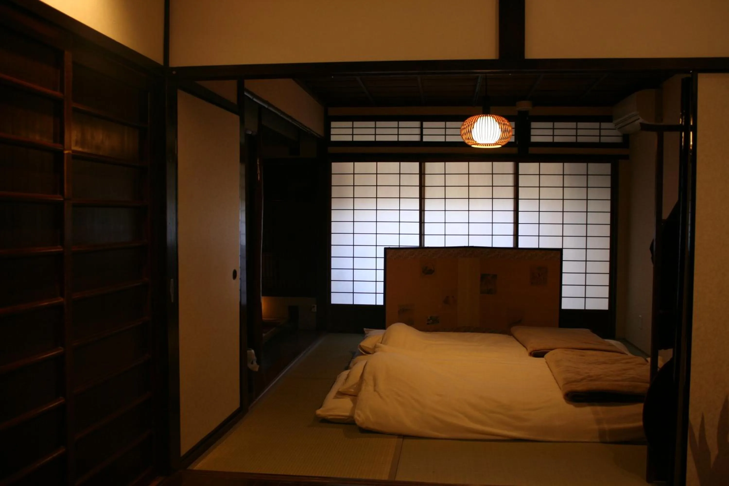 Bed in Guesthouse KYOTO COMPASS
