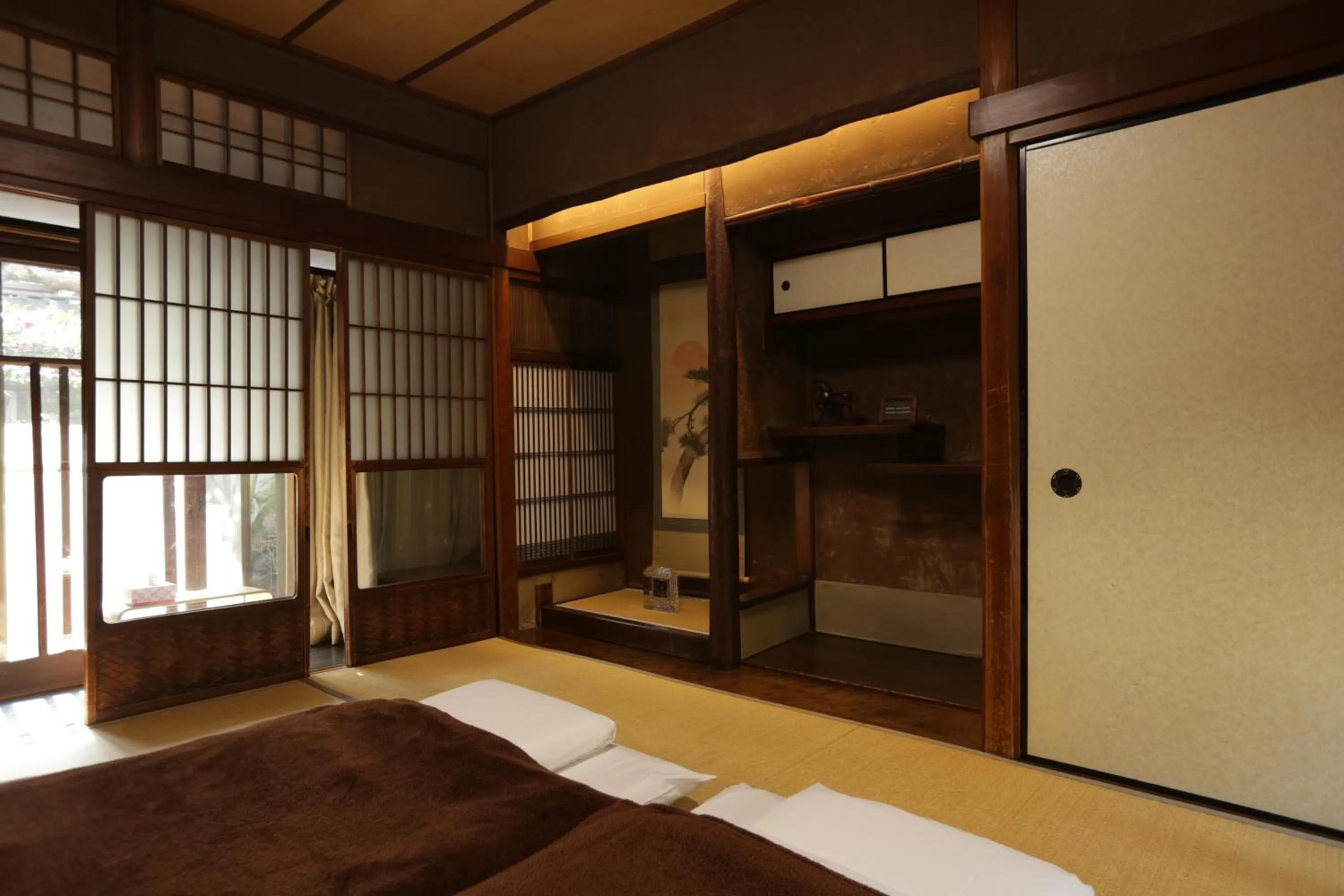 Photo of the whole room, Bed in Guesthouse KYOTO COMPASS