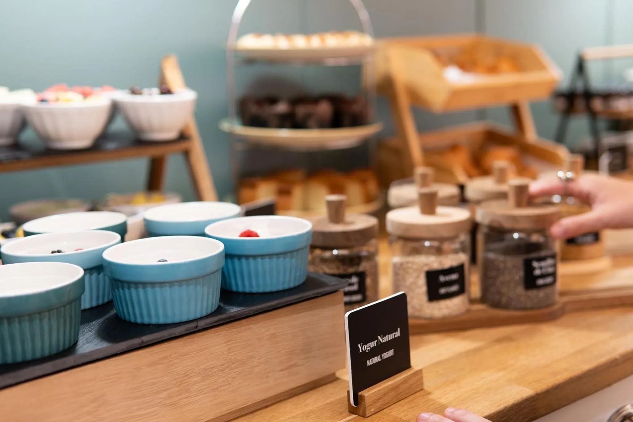 Breakfast in Tres Torres Atiram Hotel