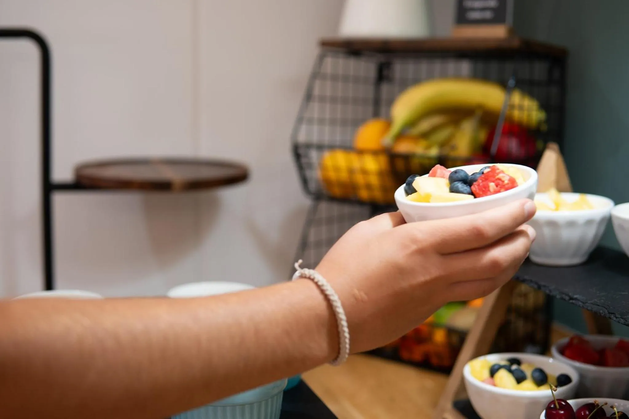 Breakfast in Tres Torres Atiram Hotel