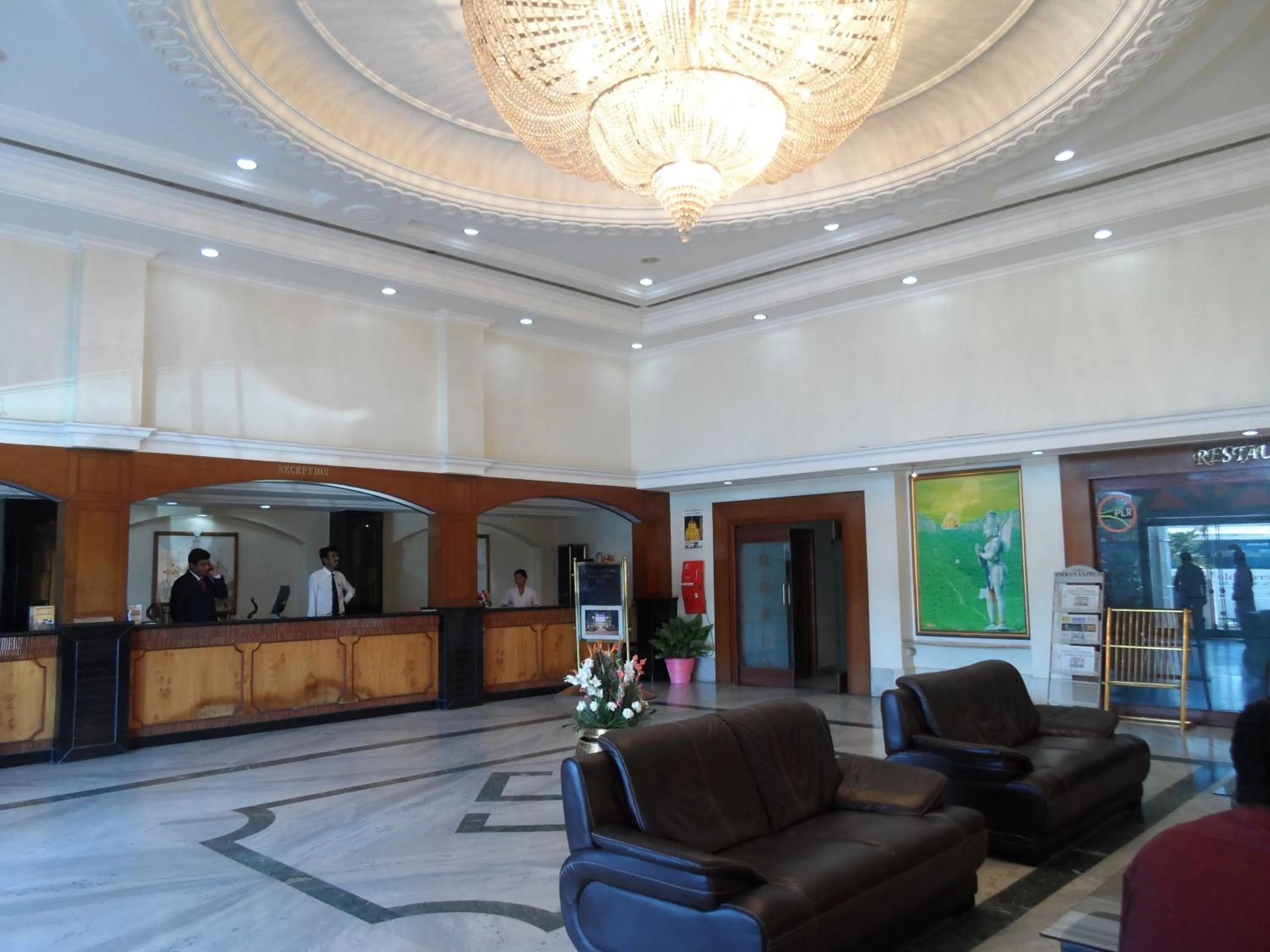 Lobby or reception in Hotel PLR Grand