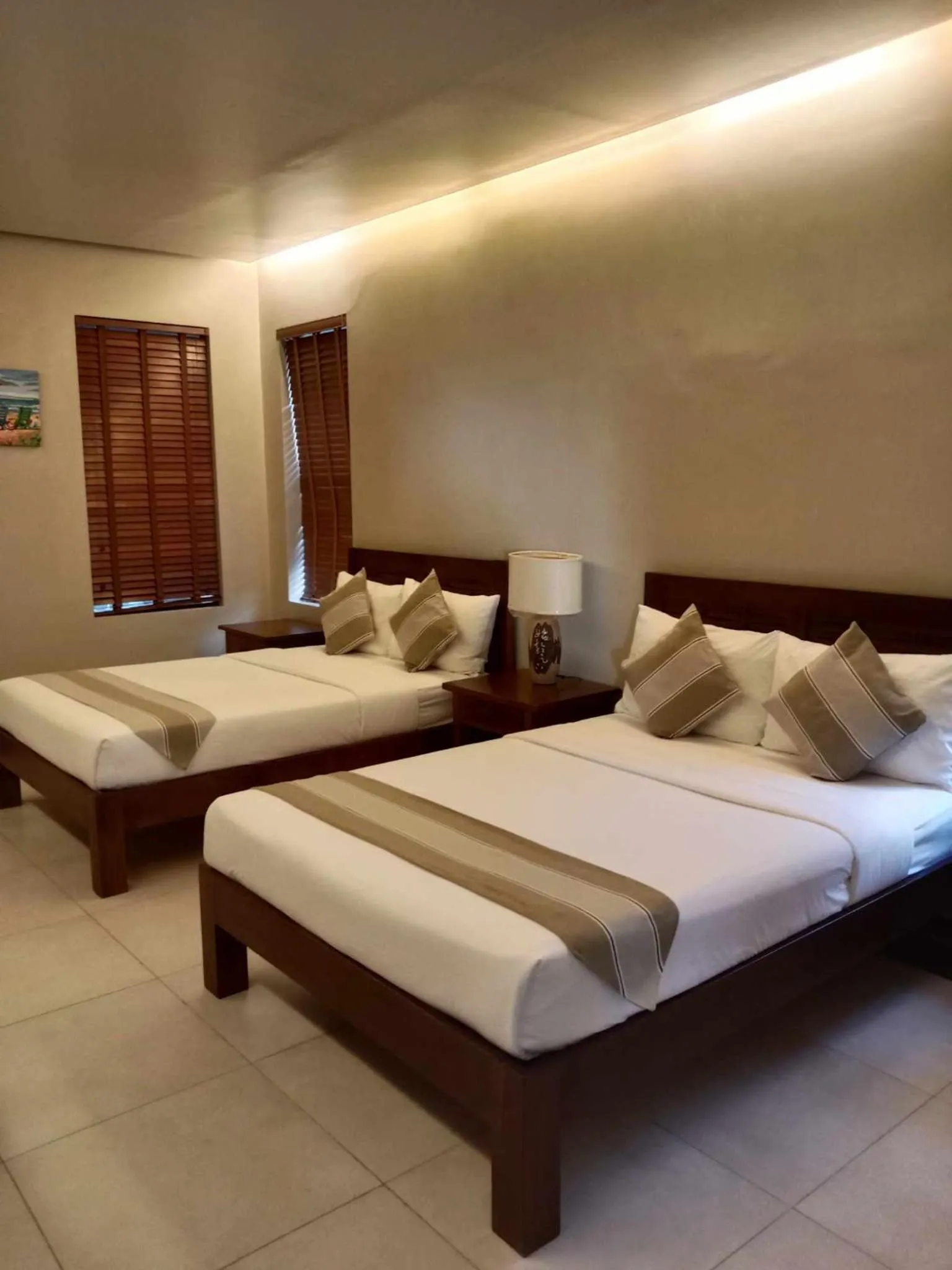Bed in The Asri Dive and Leisure Resort