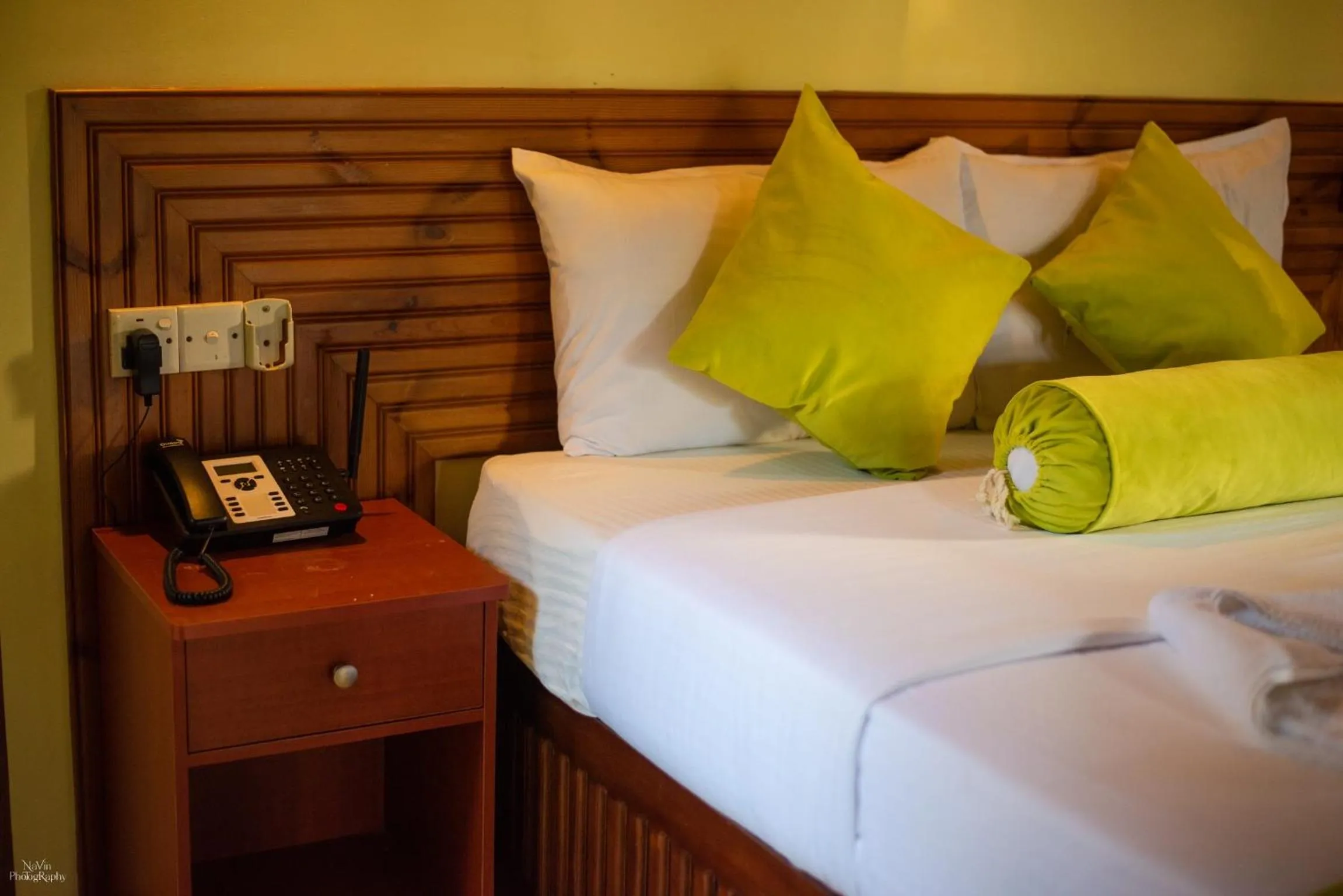 Bed in Horizon KiteSurfing Beach Resort