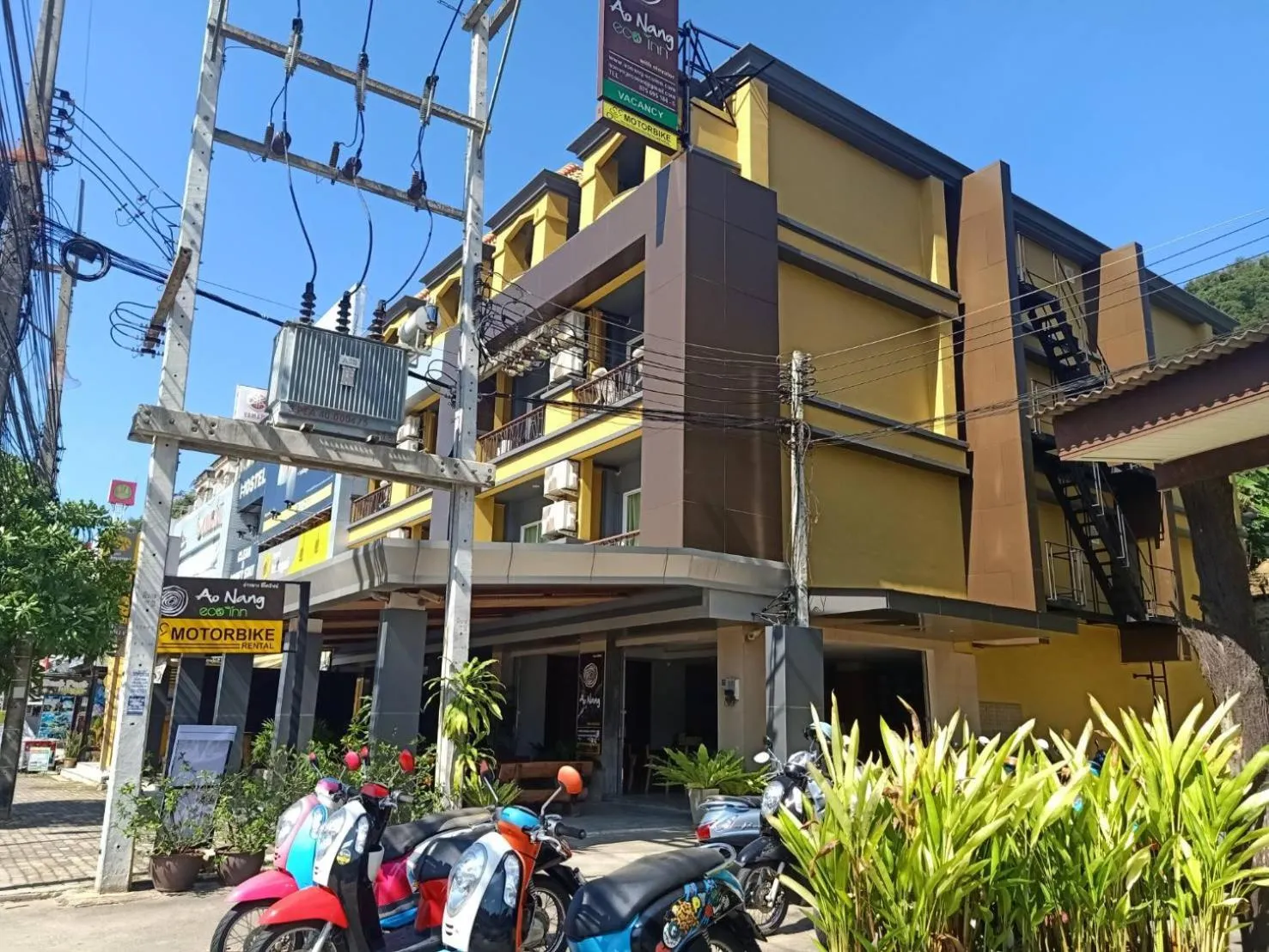 Property building in Aonang Eco Inn Krabi