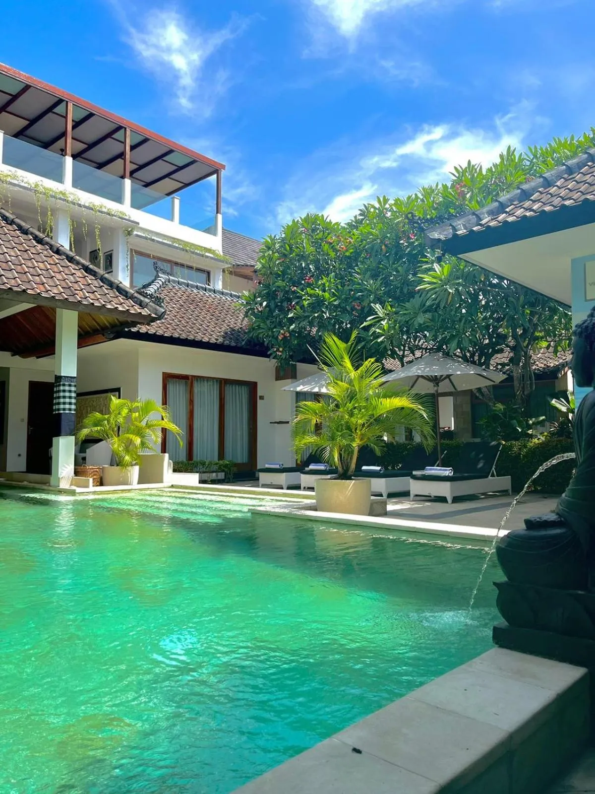 Property building in Villa Casablanca Surf Keramas