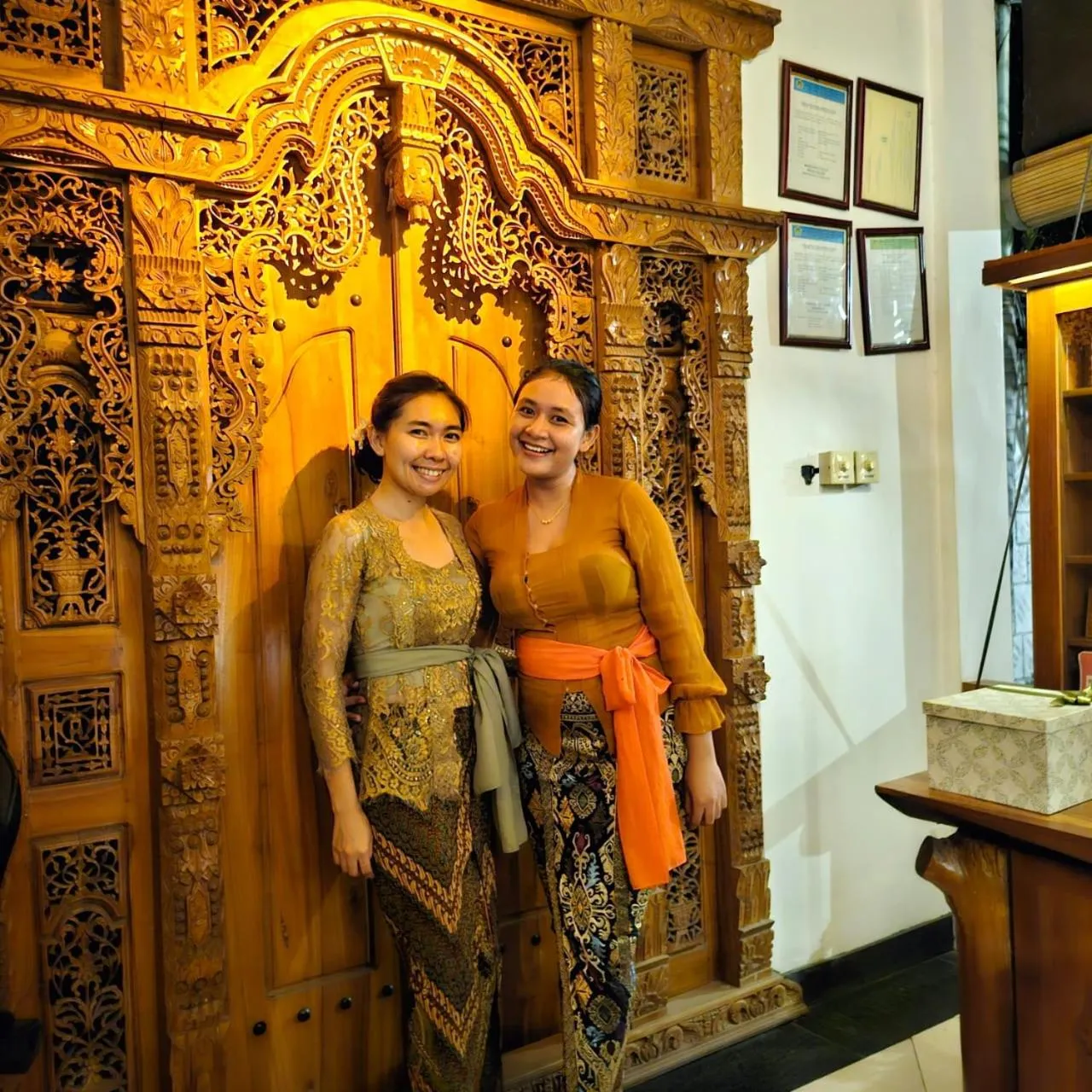 Lobby or reception in Villa Casablanca Surf Keramas