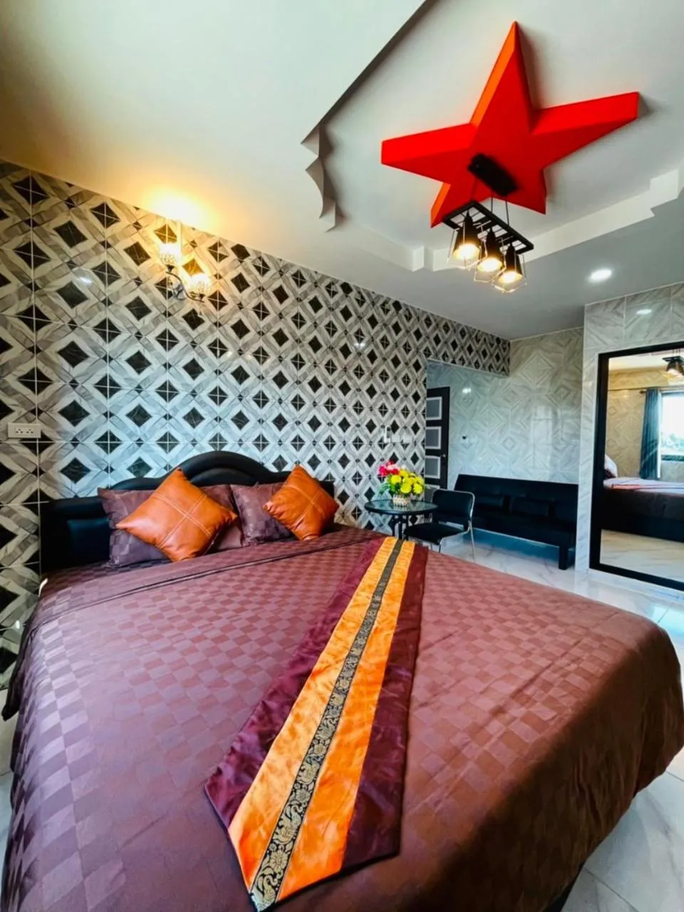 Bedroom, Bed in โรงแรมเรือนคุณเล็ก กานต์สินี