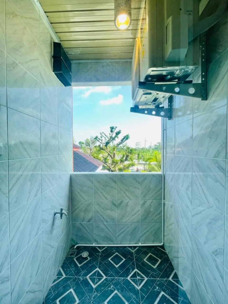 Balcony/Terrace in โรงแรมเรือนคุณเล็ก กานต์สินี