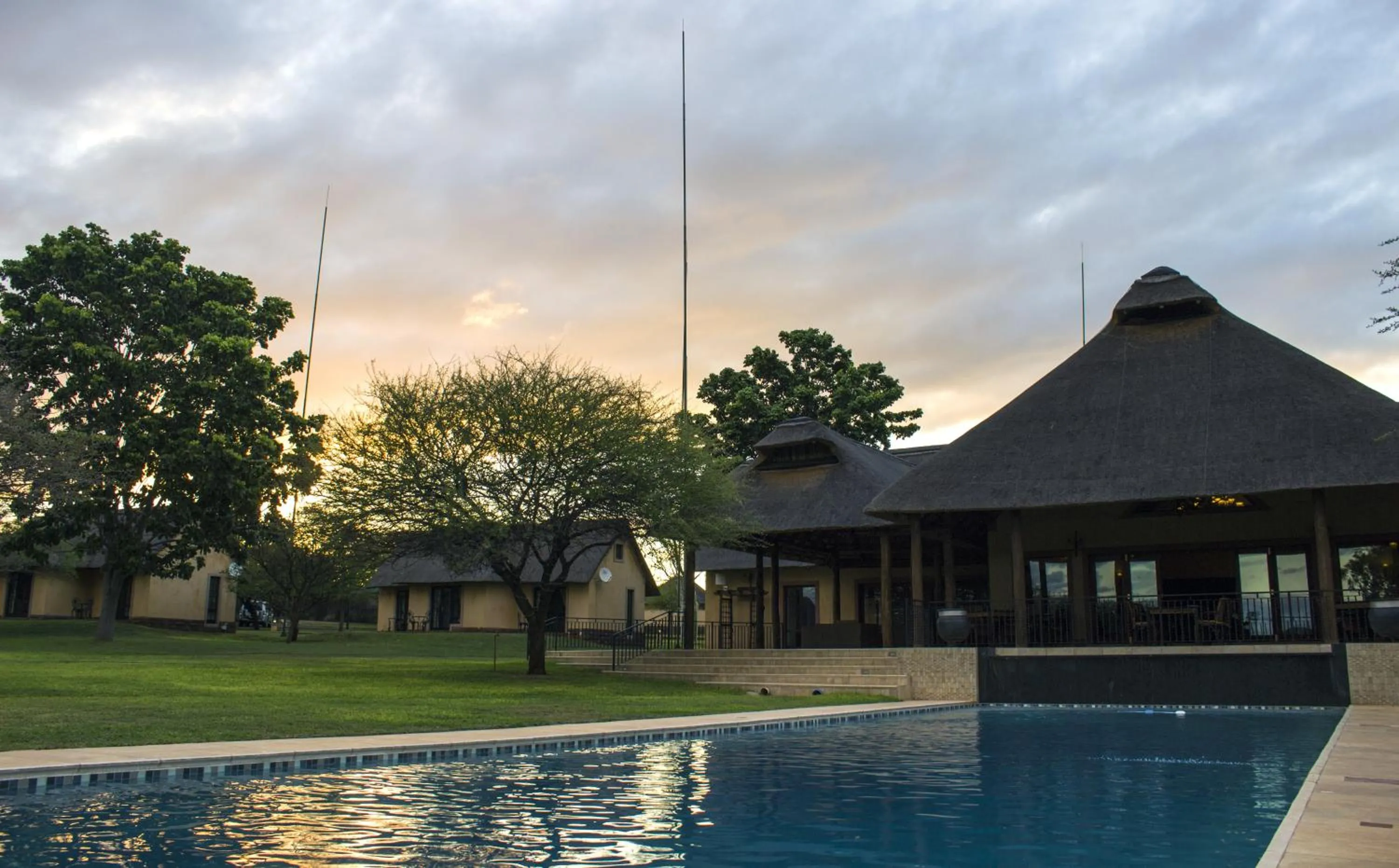 Swimming pool in Lapeng Guest Lodge